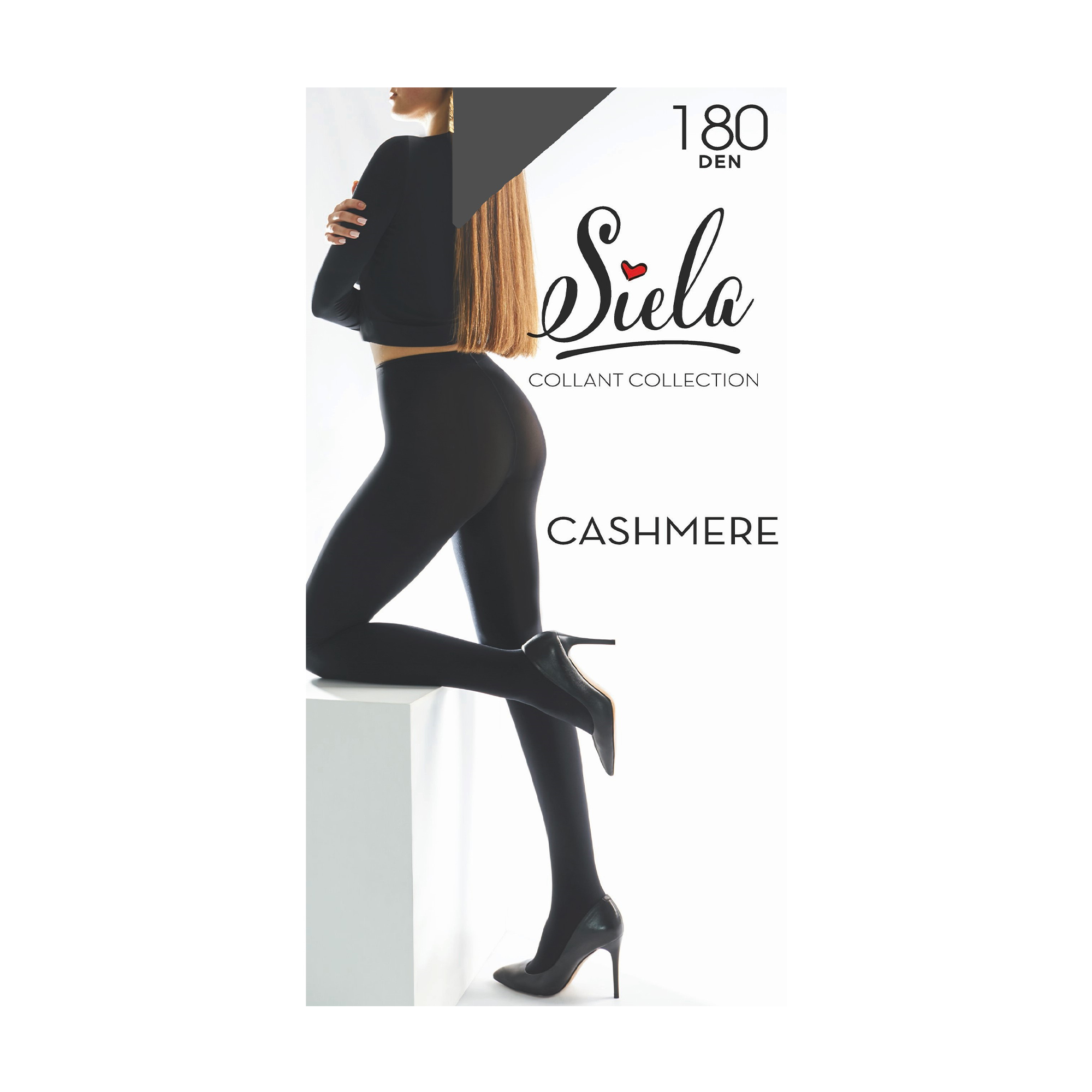 

Колготки жіночі Siela Cashmere, 180 DEN, Stone, розмір 2