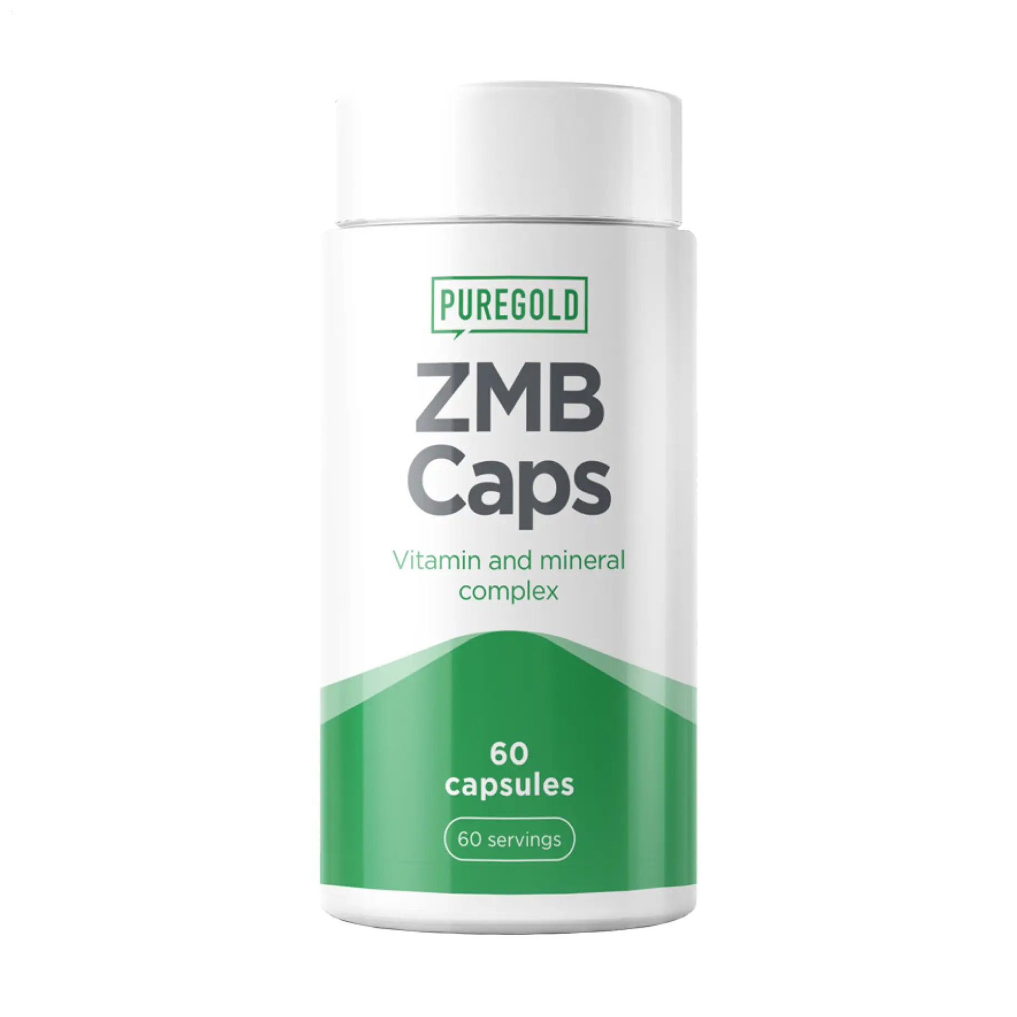 

Цинк, магній та вітамін B6 Pure Gold ZMB Zinc, Magnesium and Vitamin B6, 60 капсул