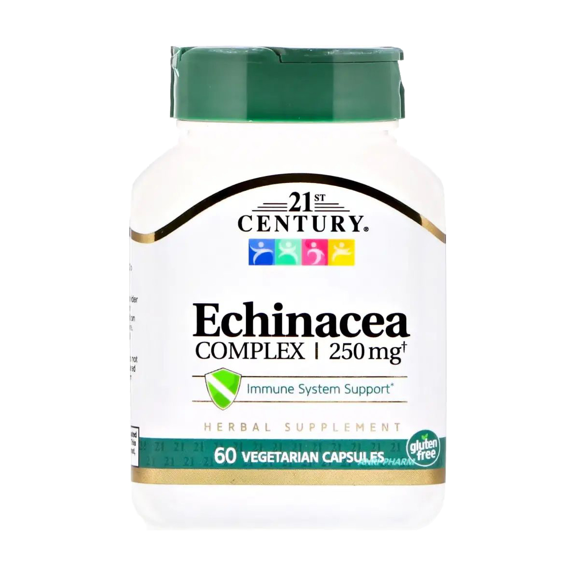 

Комплекс ехінацеї 21st Century Echinacea Complex, 250 мг, 60 капсул