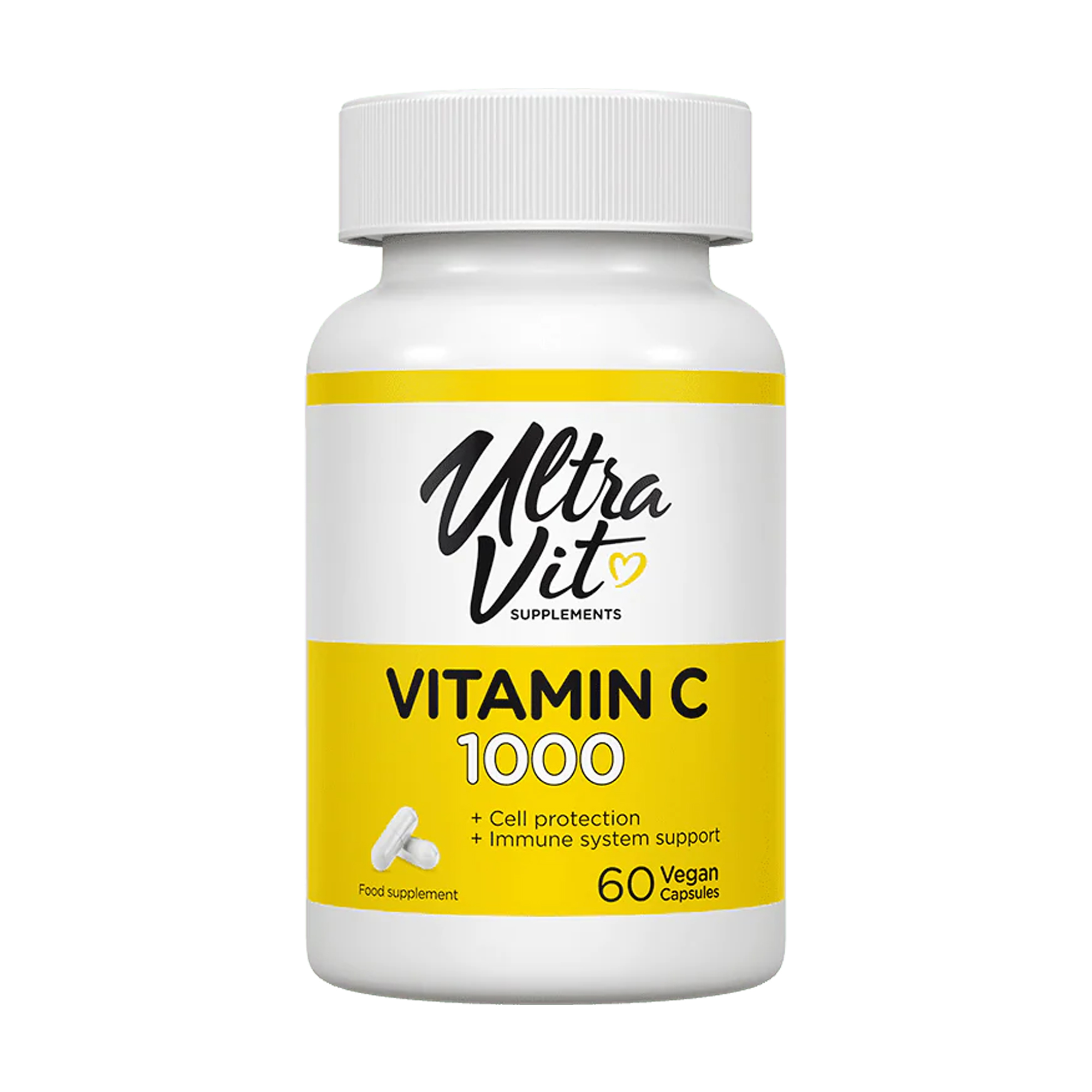 

Вітамін С UltraVit Vitamin C 1000 мг, 60 капсул