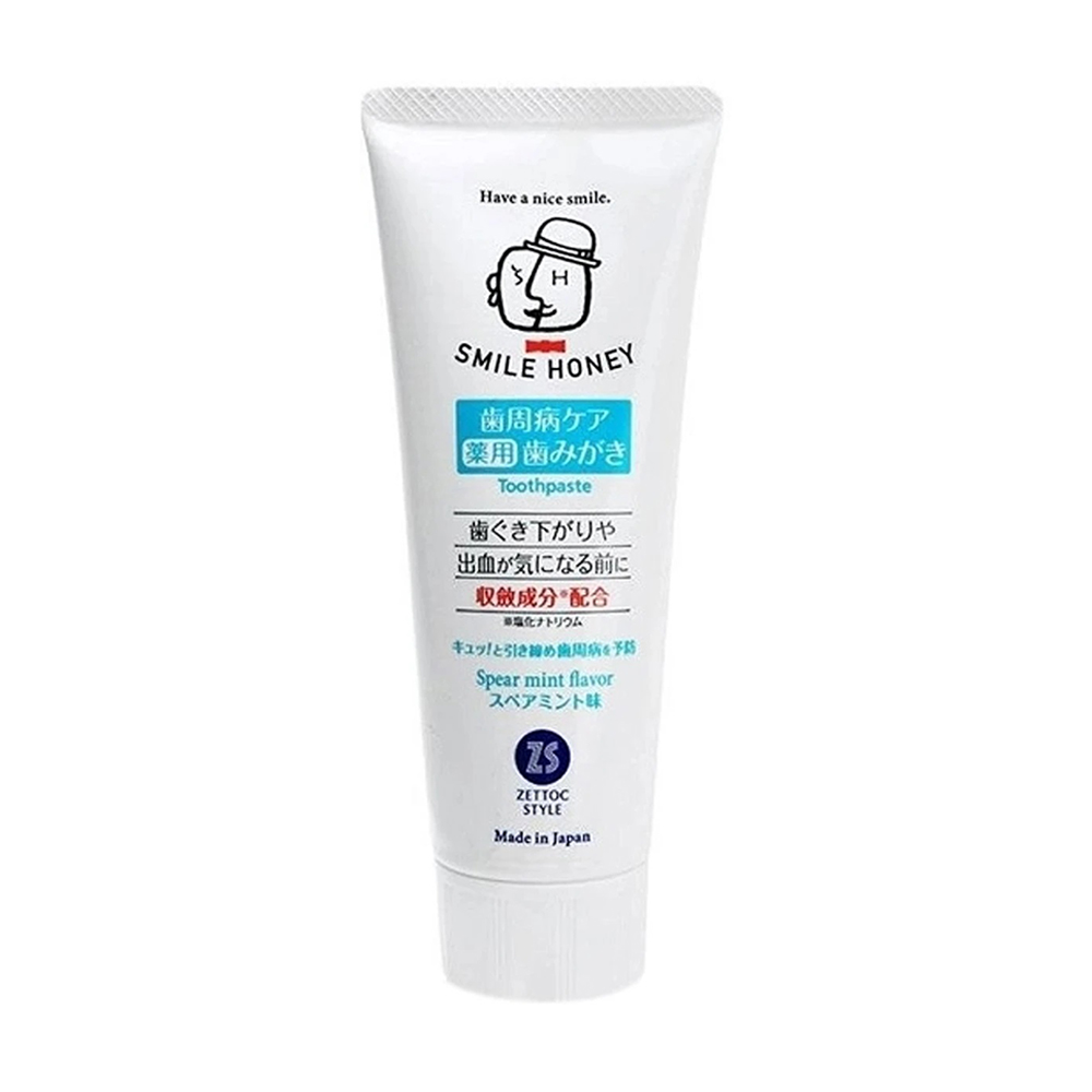 

Уцінка! Зубна паста Zettoc Smile Honey Терпкий ефект, 120 г