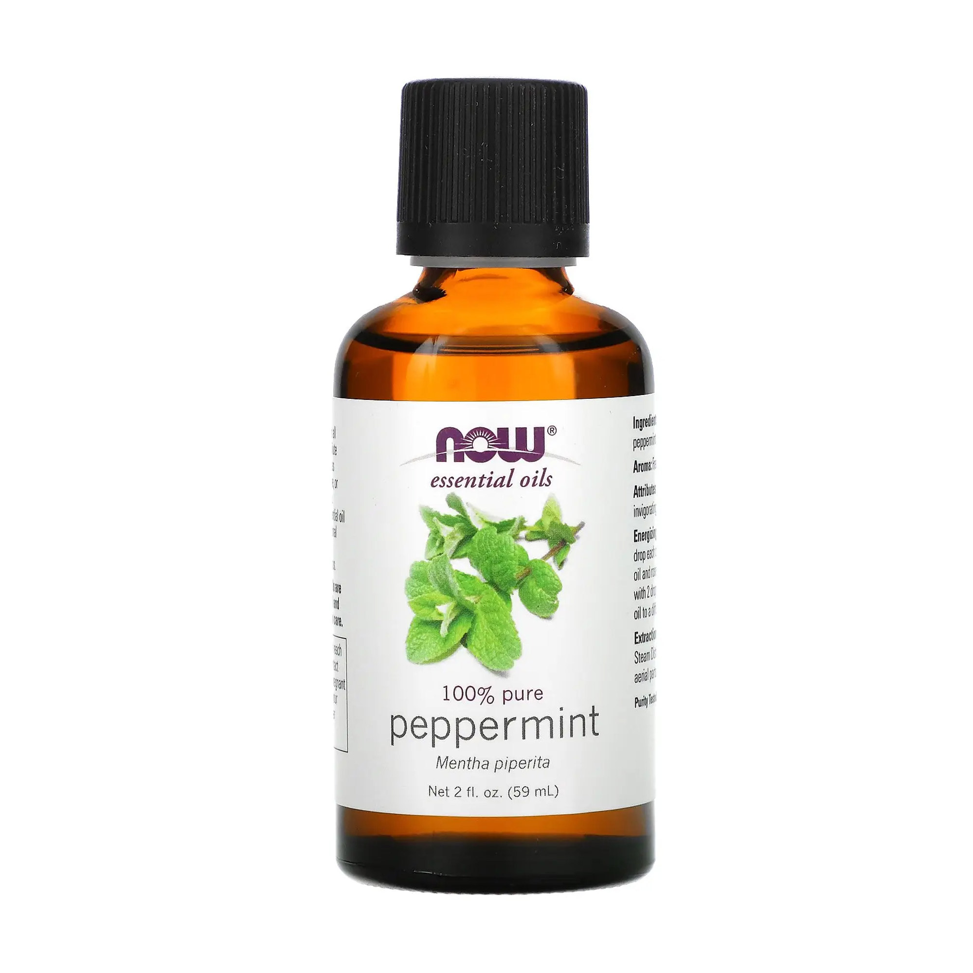 

Уцінка! Ефірна олія Now foods Peppermint перцевої м'яти, 59 мл