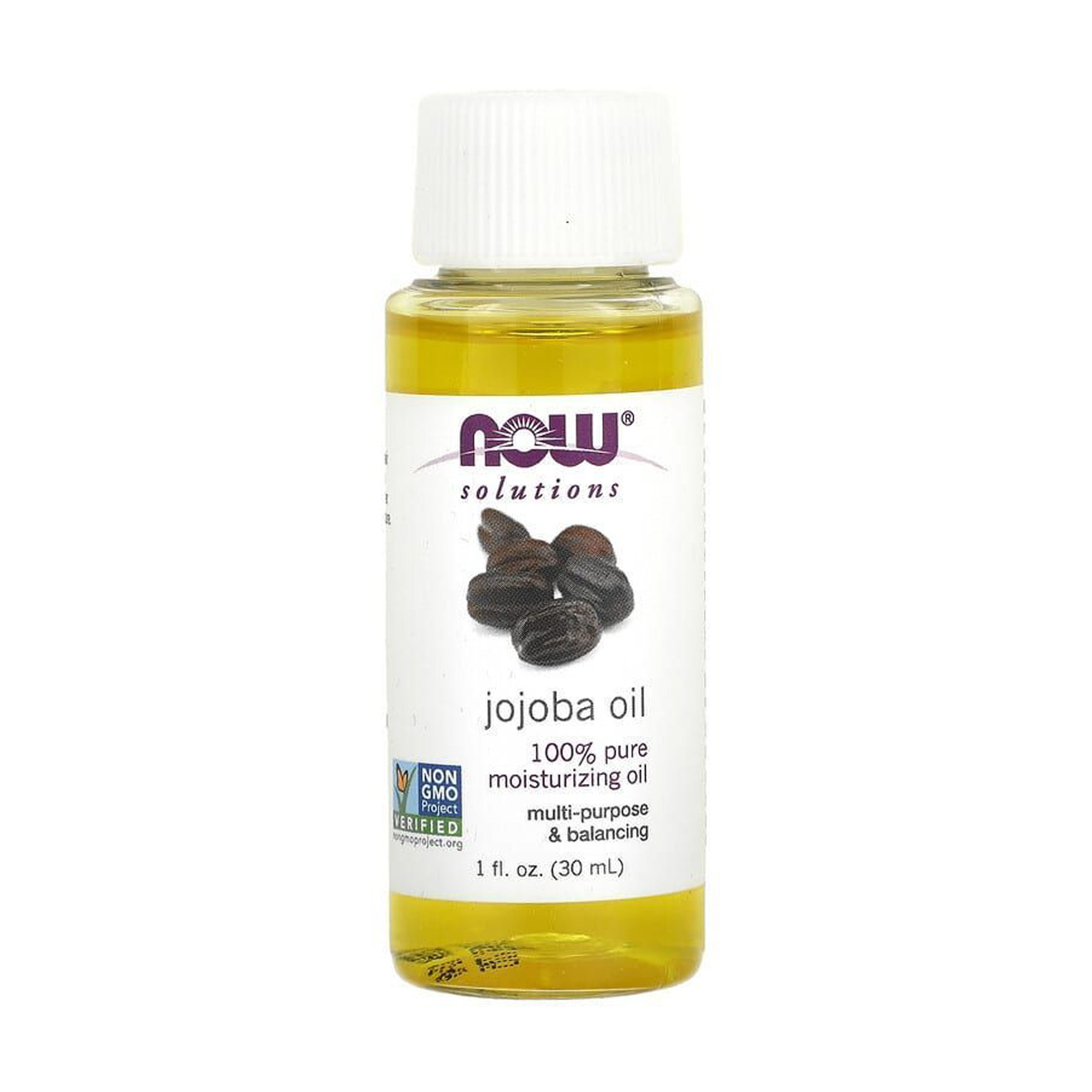 

Косметична олія для обличчя та тіла NOW foods Jojoba Oil жожоба, 30 мл