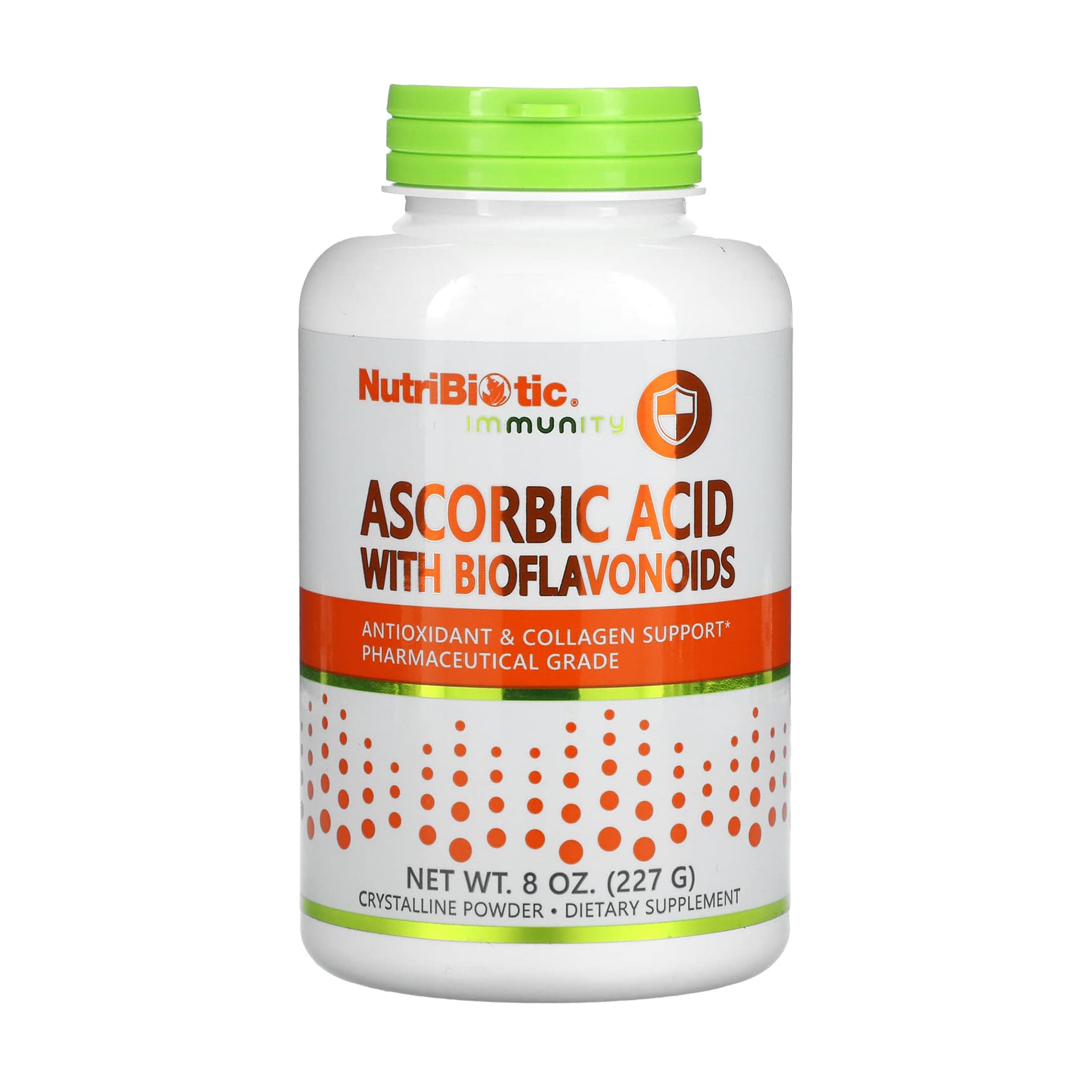 

Аскорбінова кислота NutriBiotic Ascorbic Acid з біофлавоноїдами в порошку, 227 г