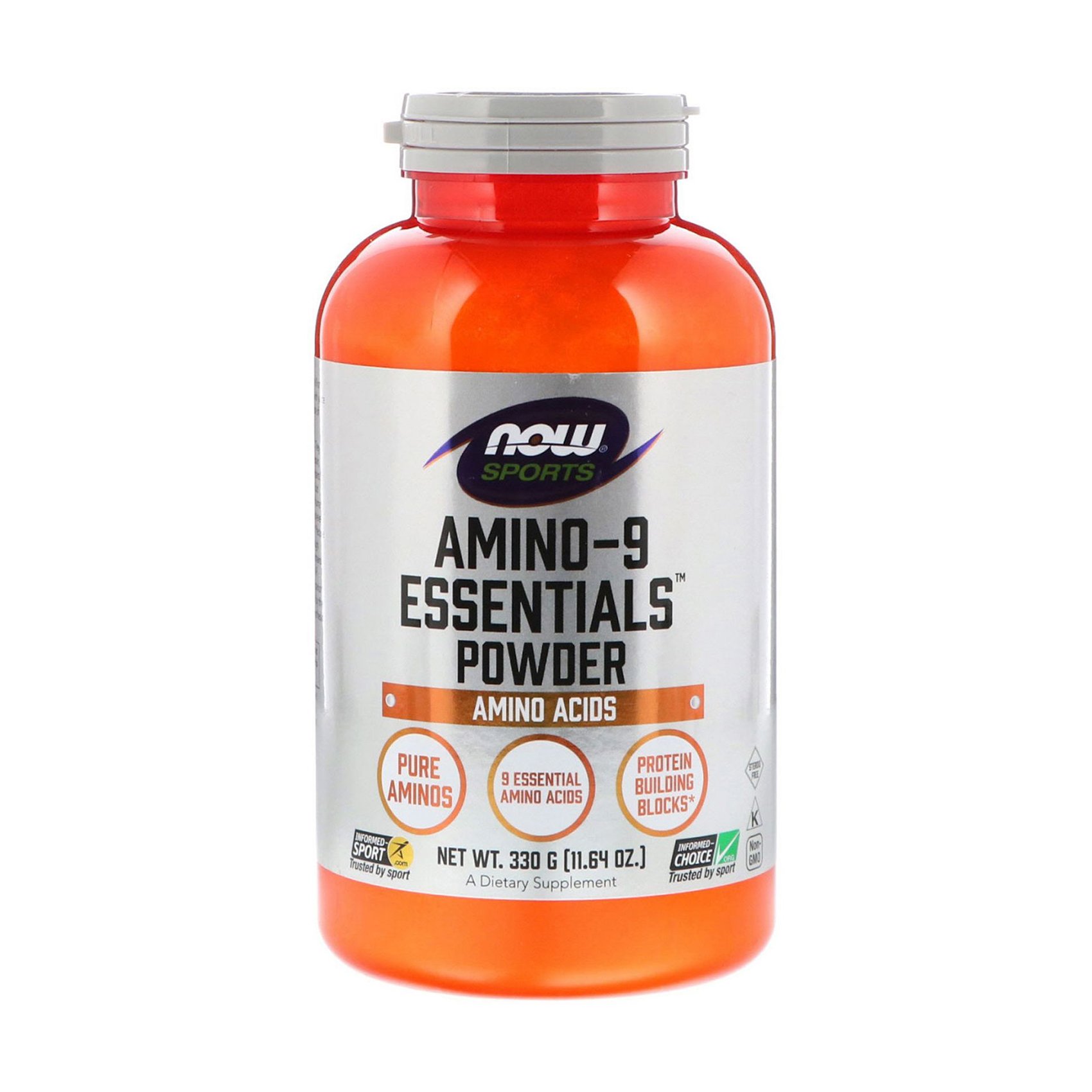 

Амінокислоти NOW foods Amino-9 Essentials Powder в порошку, 330 г