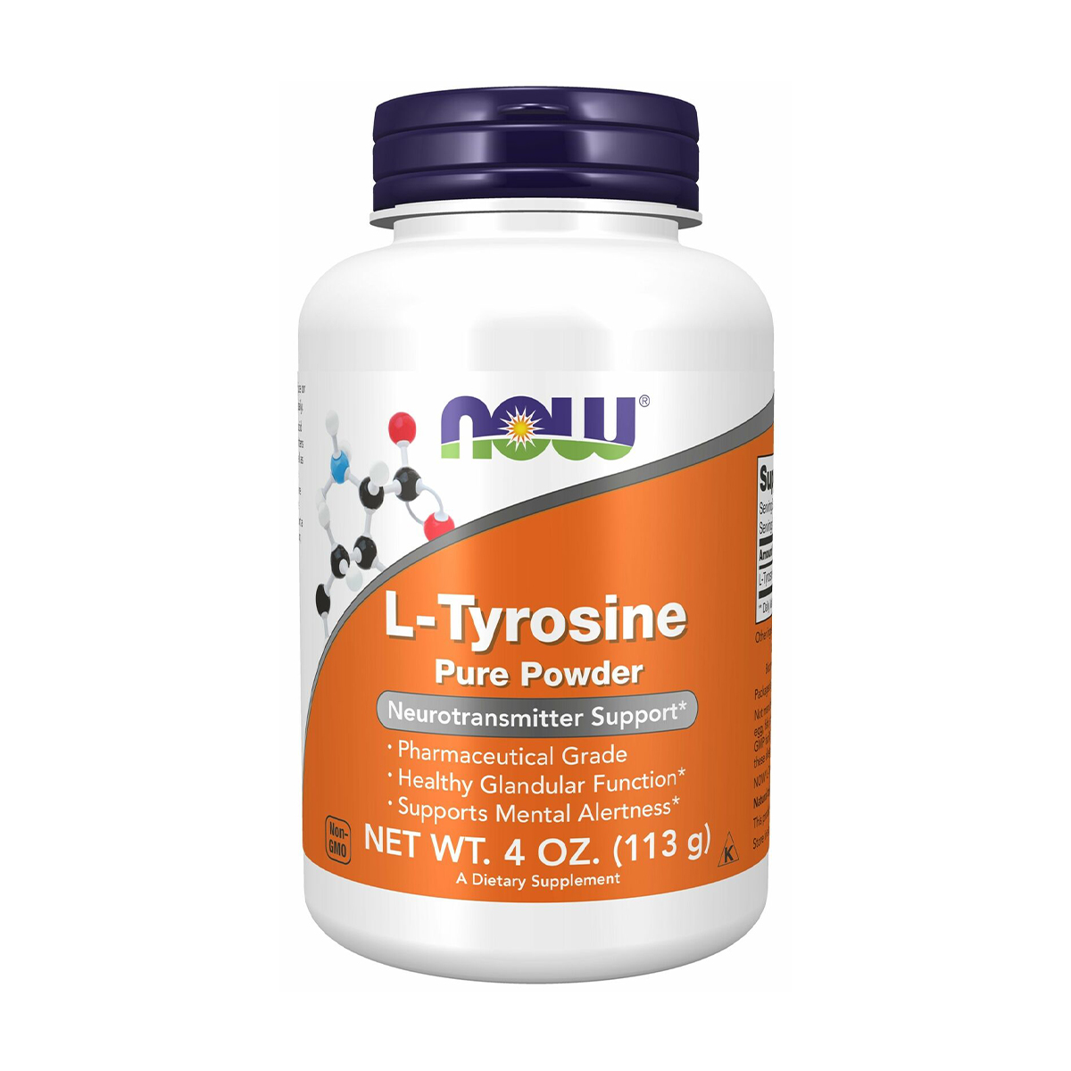 

L-Тирозин NOW foods L-Tyrosine в порошку, 113 г