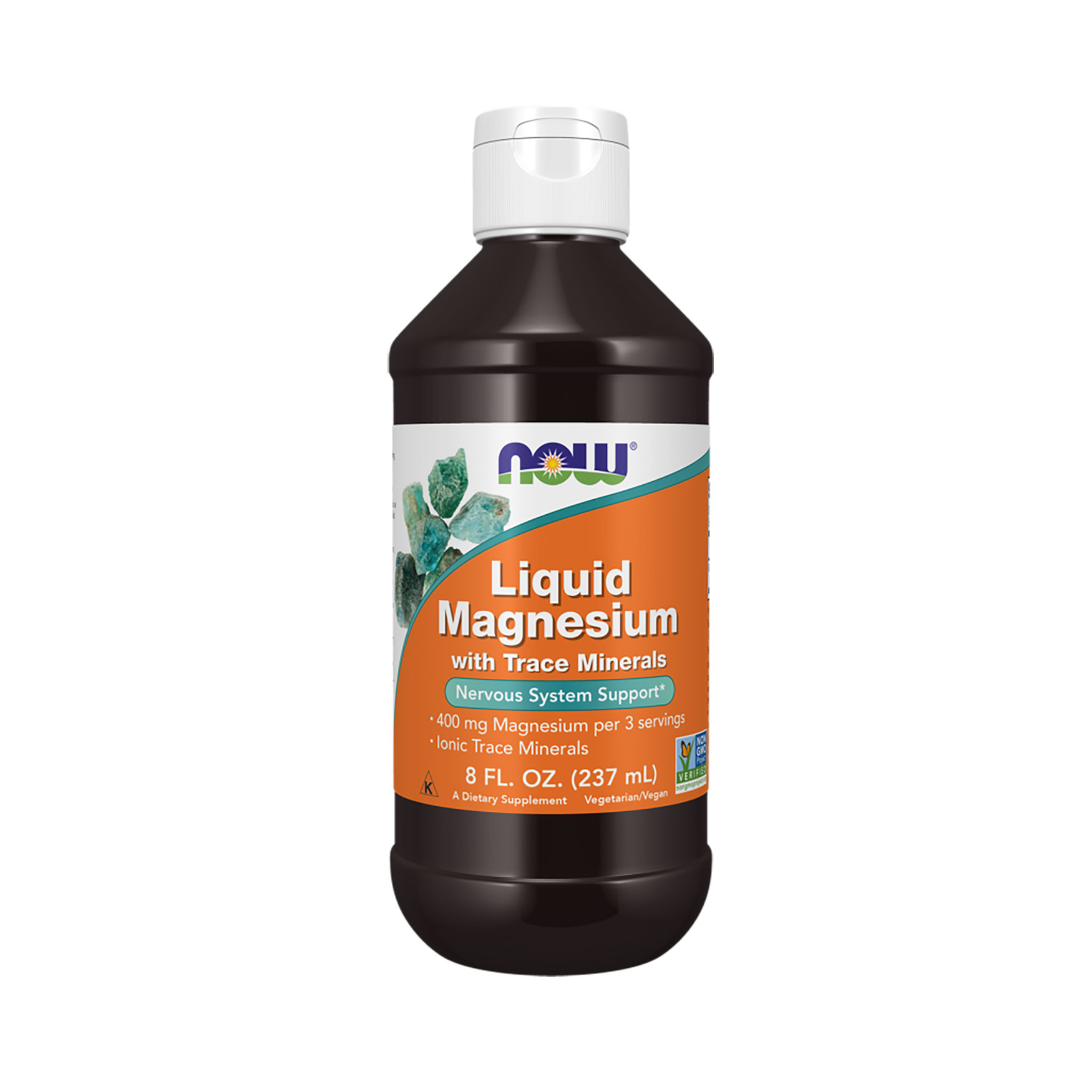 

Магній Now Foods Liquid Magnesium with Trace Minerals в рідині, 237 мл