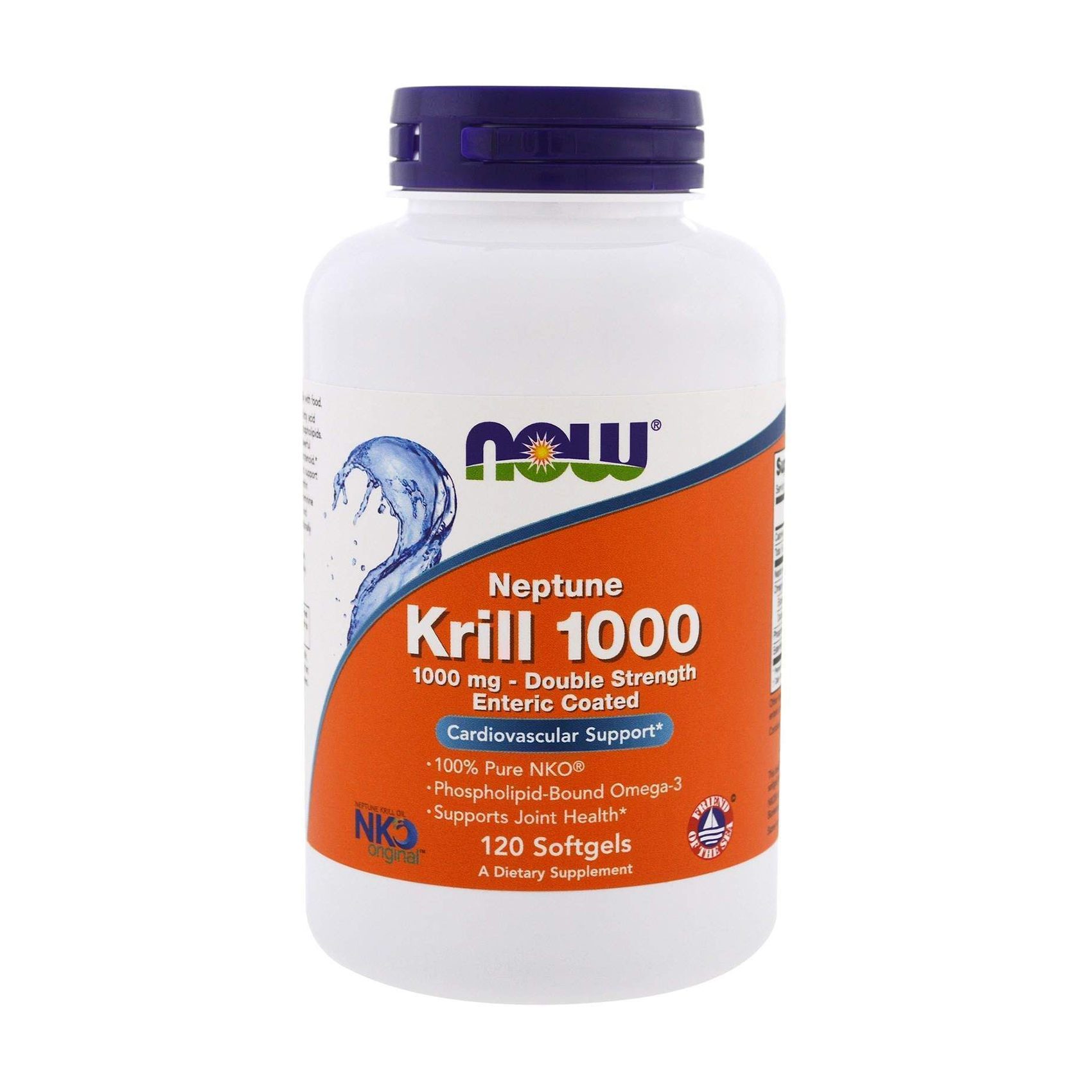 

Олія криля NOW foods Neptune Krill 1000, 1000 мг, 120 капсул