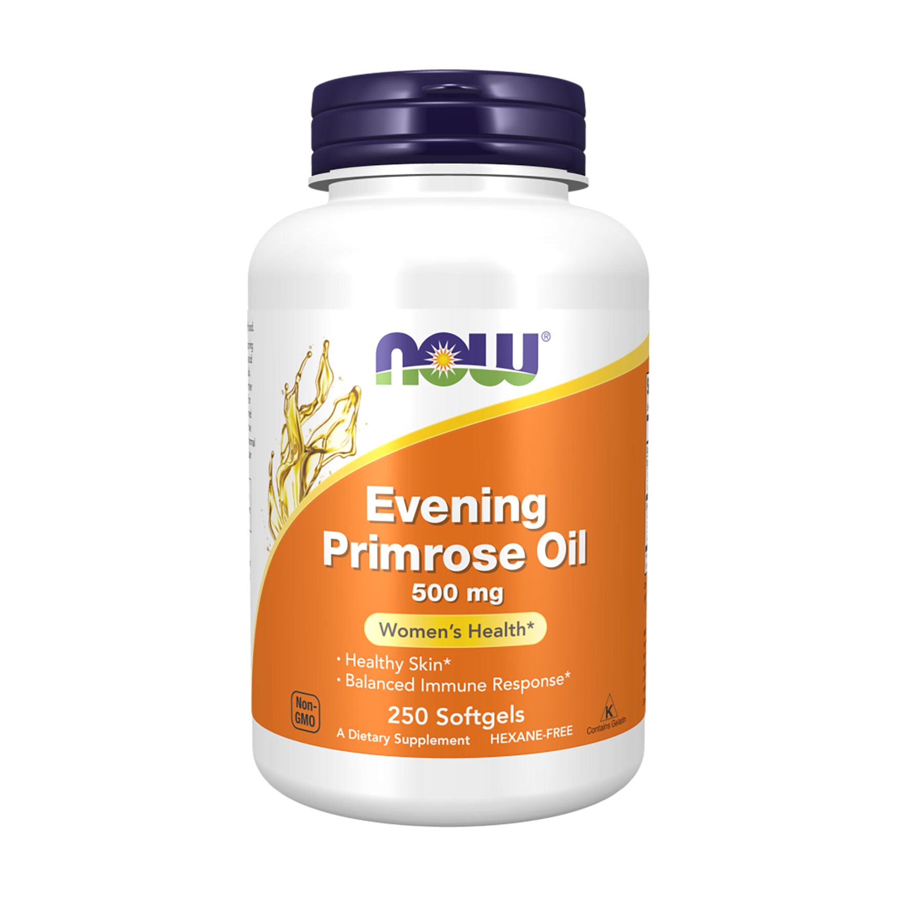 

Олія примули вечірньої NOW Foods Evening Primrose Oil 500 мг, 250 капсул