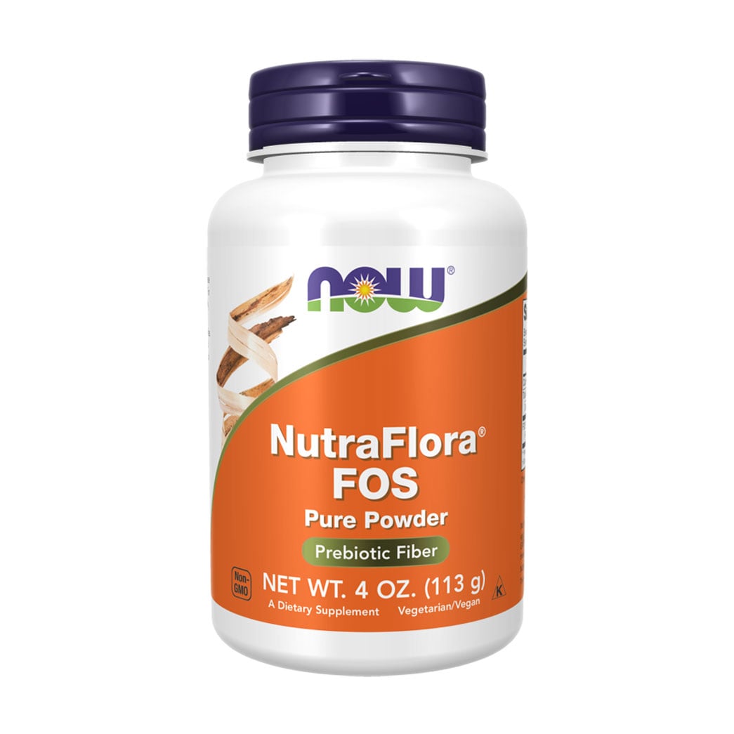 

Фруктоолігосахариди NOW foods NutraFlora FOS в порошку, 113 г