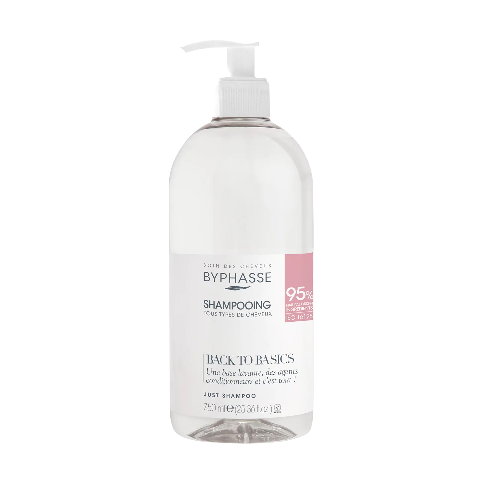 

Шампунь для щоденного застосування Byphasse Back to Basics Shampoo, 750 мл