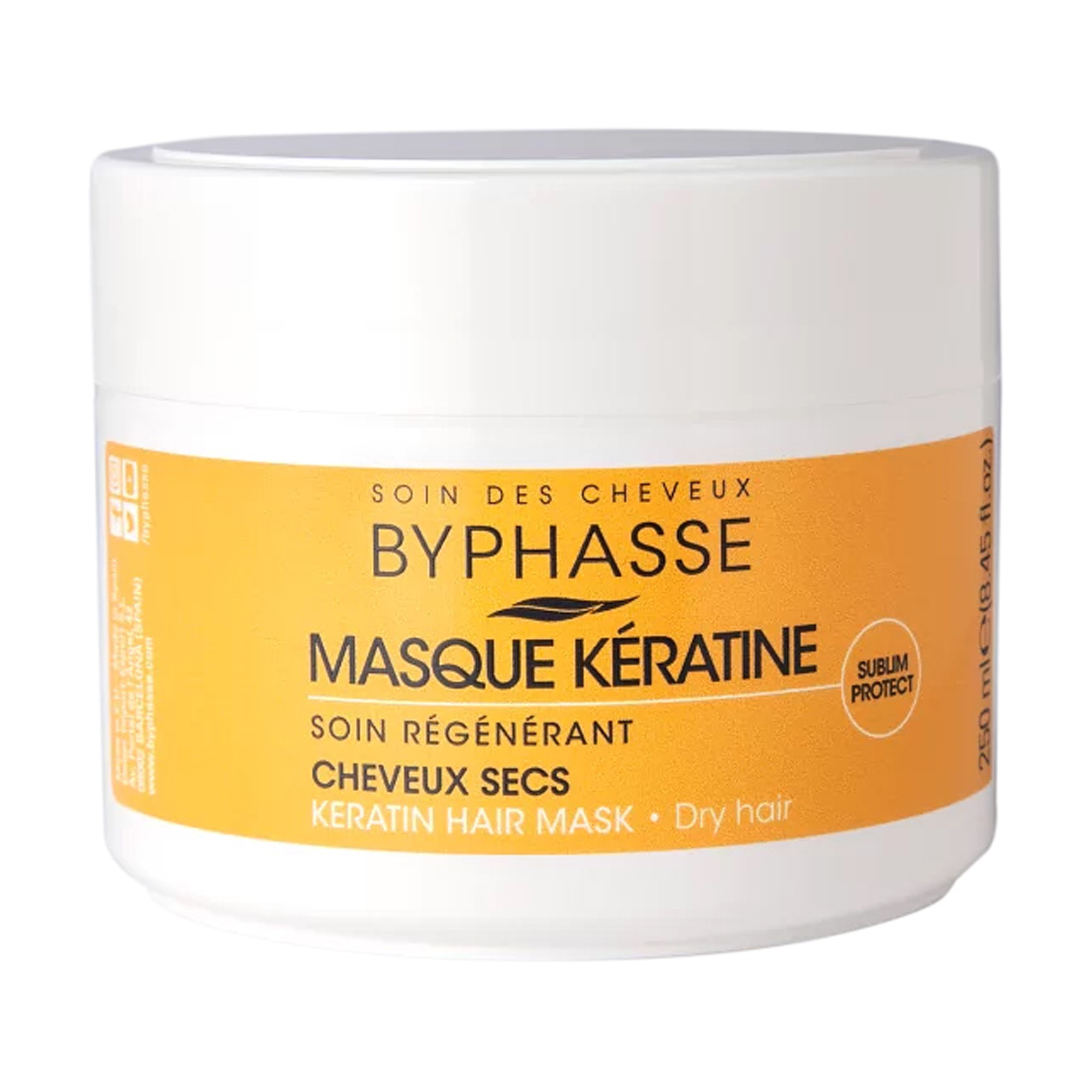 

Маска Byphasse Keratin Hair Mask для сухого та тьмяного волосся, 250 мл