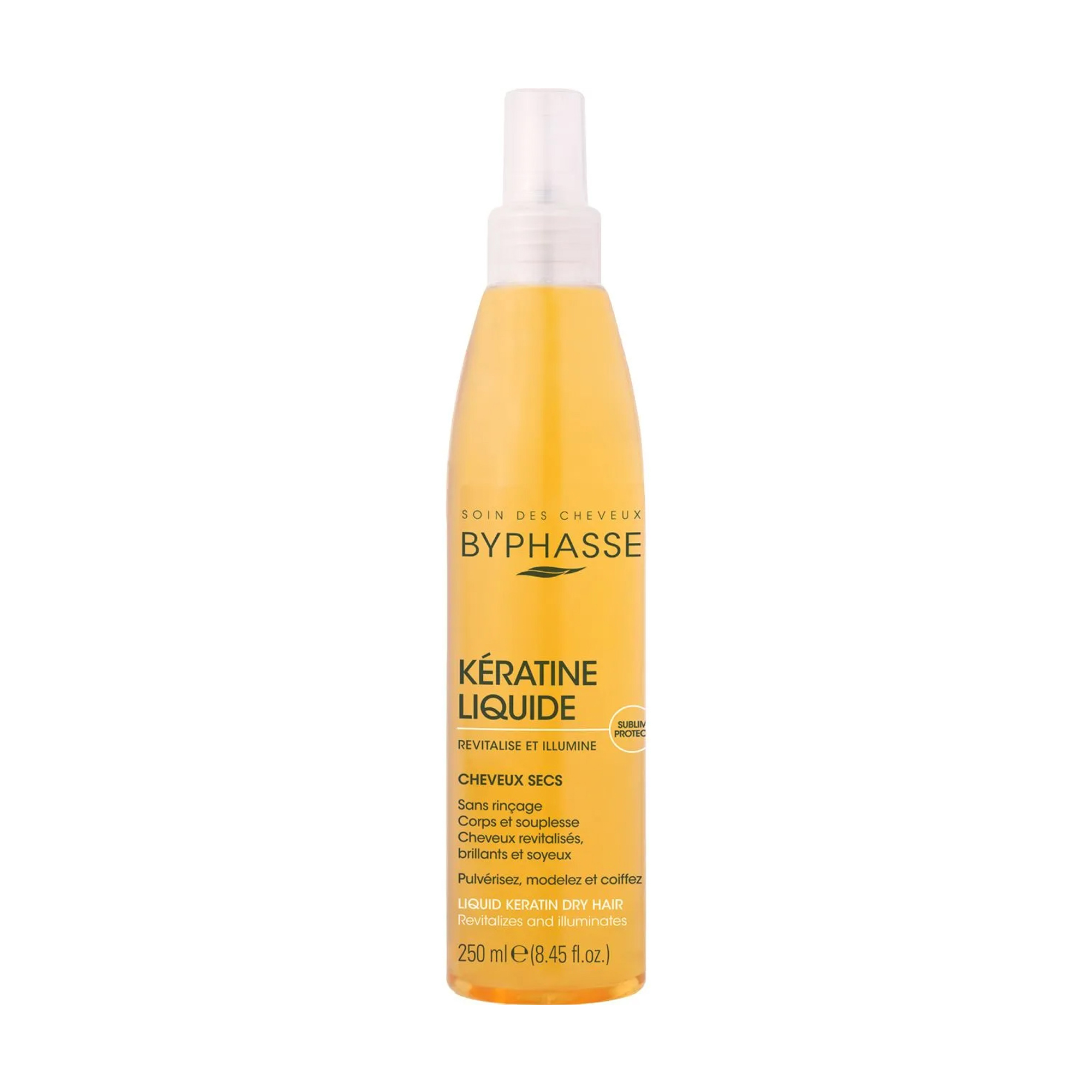 

Захисний засіб Byphasse Liquid Keratin для сухого та пошкодженого волосся, 250 мл