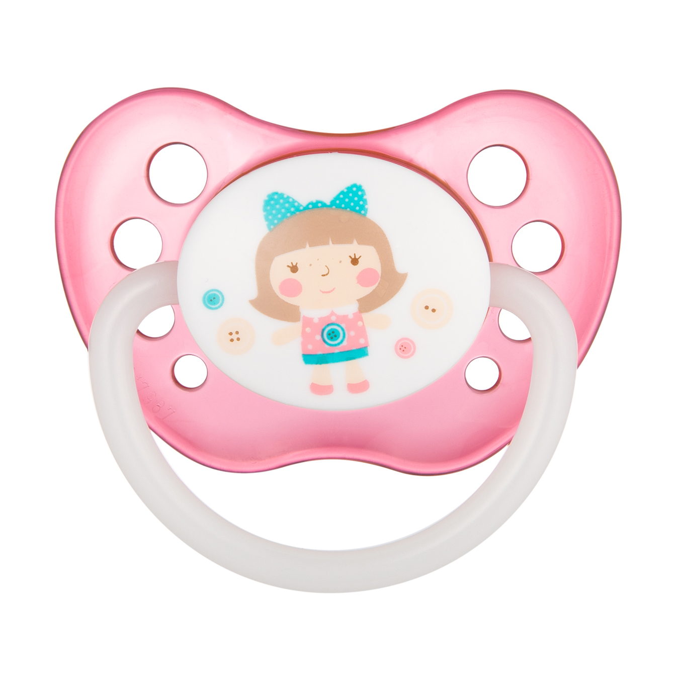 

Пустушка латексна Canpol Babies Toys анатомічна, рожева, від 6 до 18 місяців (23/260)