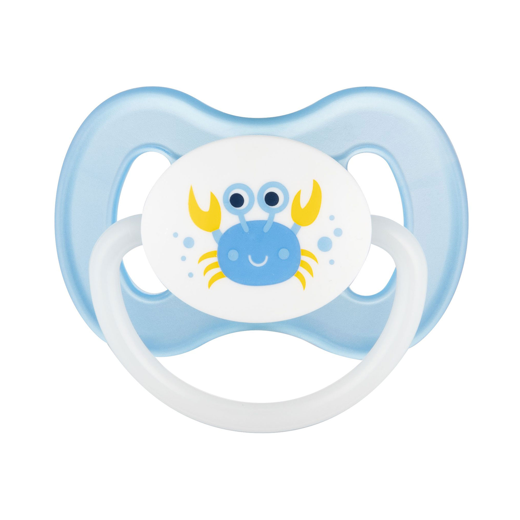 

Пустушка латексна Canpol Babies Nature кругла, блакитна, від народження до 6 місяців (22/606)