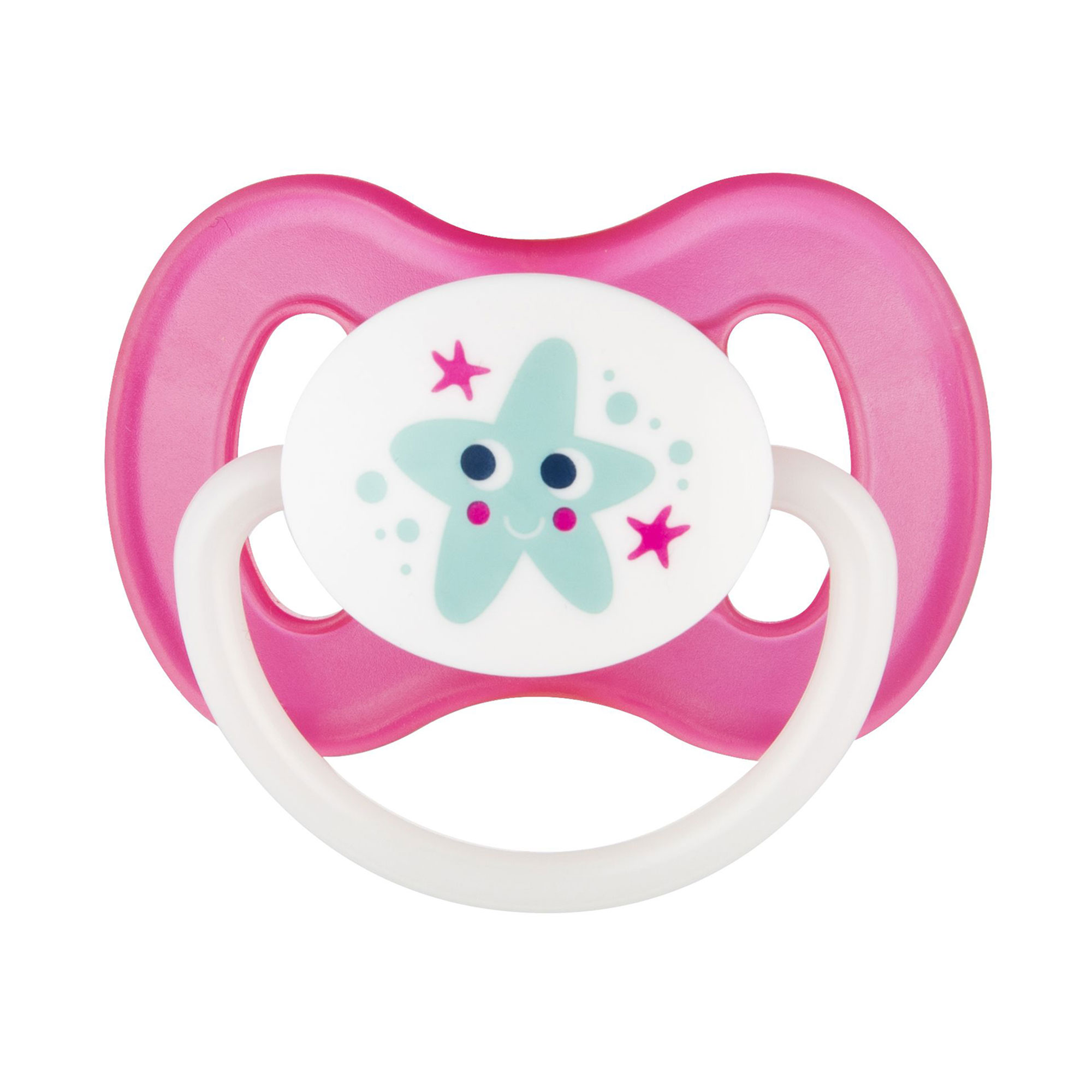 

Пустушка латексна Canpol Babies Nature кругла, рожева, від народження до 6 місяців (22/606)