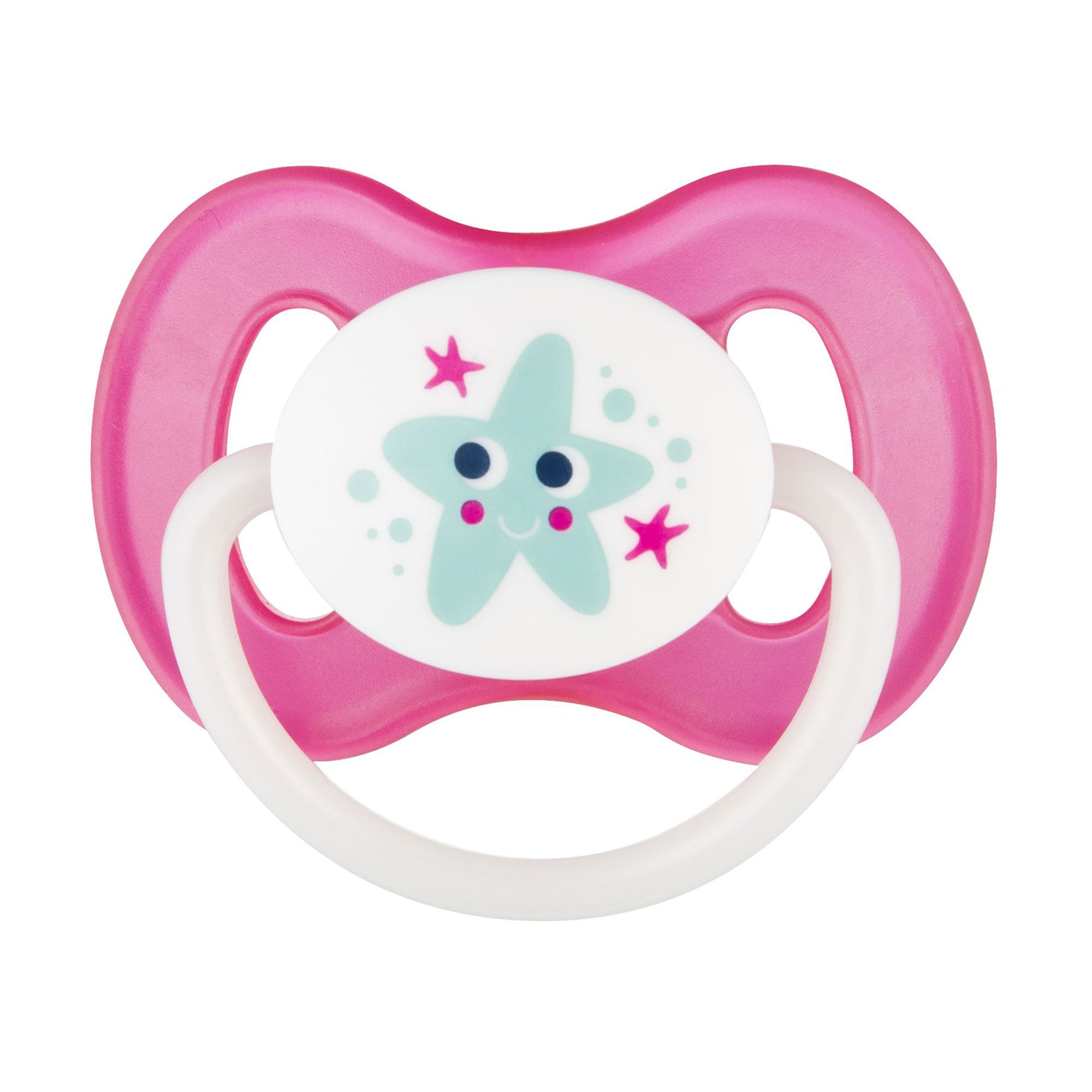 

Пустушка латексна Canpol Babies Nature кругла, рожева, від 6 до 18 місяців (22/607)