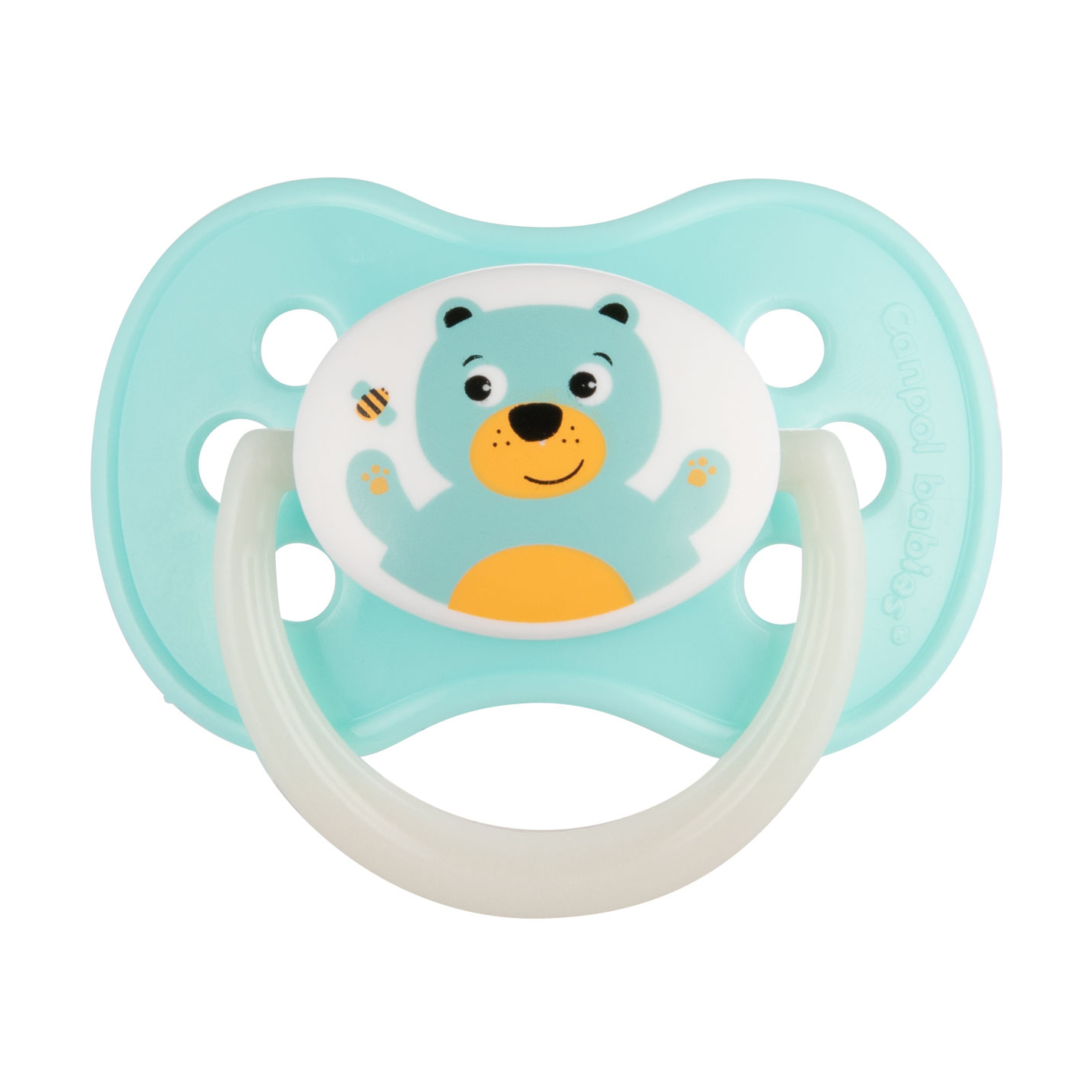 

Пустушка силіконова Canpol Babies Cute Animals кругла, бірюзова, від 1.5 року (22/597)