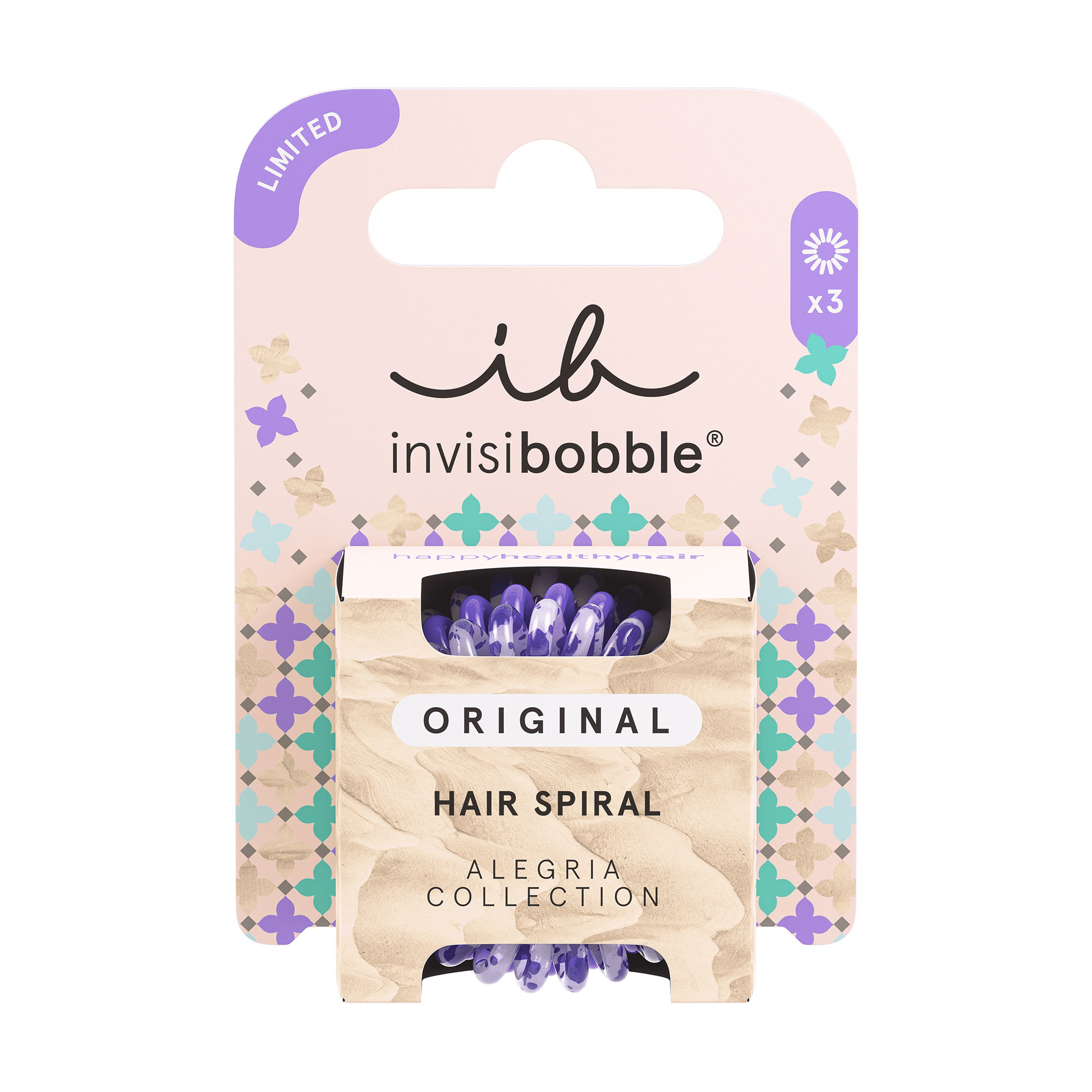 

Резинка-браслет для волосся Invisibobble Original Alegria Collection The Great Escape, 3 шт