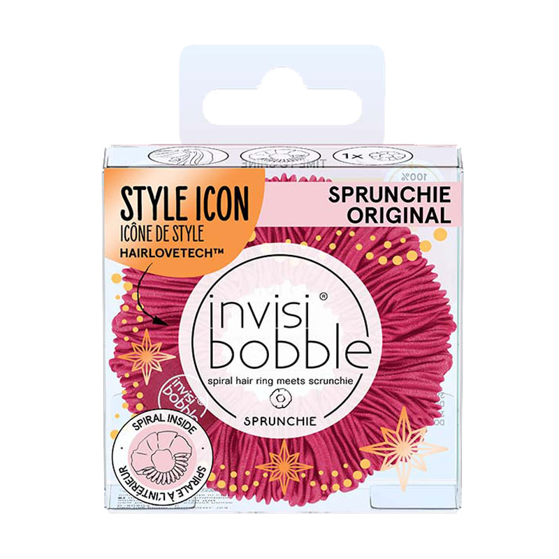 

Резинка-браслет для волосся Invisibobble Sprunchie Time To Shine Wine Not, 1 шт
