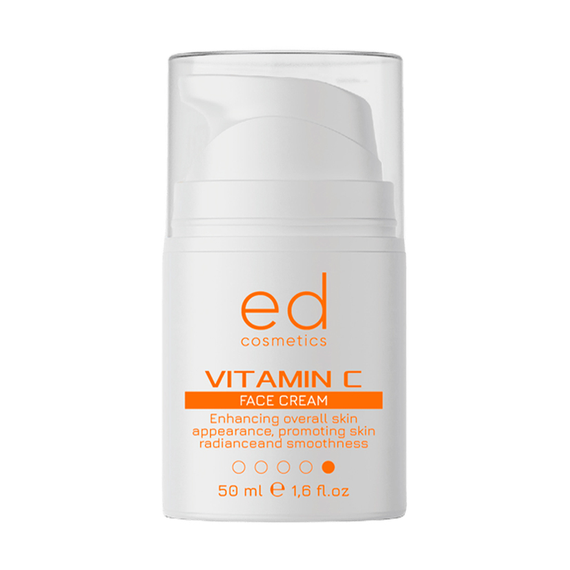 

Денний крем для обличчя Ed Cosmetics Vitamin C Day Cream SPF 10 з вітаміном C, 50 мл