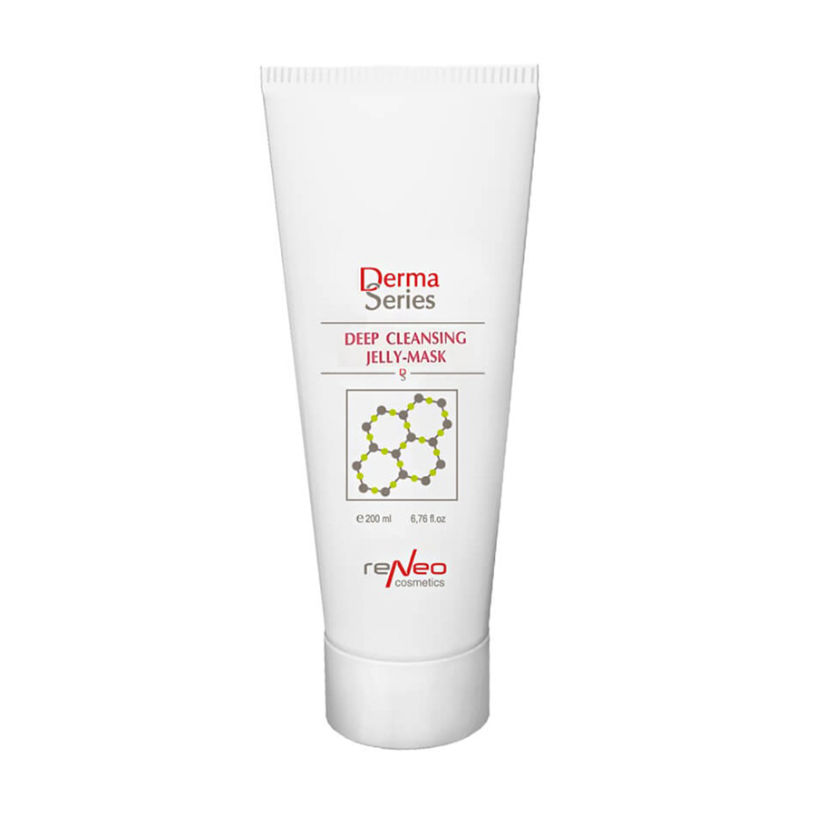 Акція на Розпарювальна маска для глибокого очищення обличчя Derma Series Deep Cleansing Jelly-Mask, 200 мл від Eva