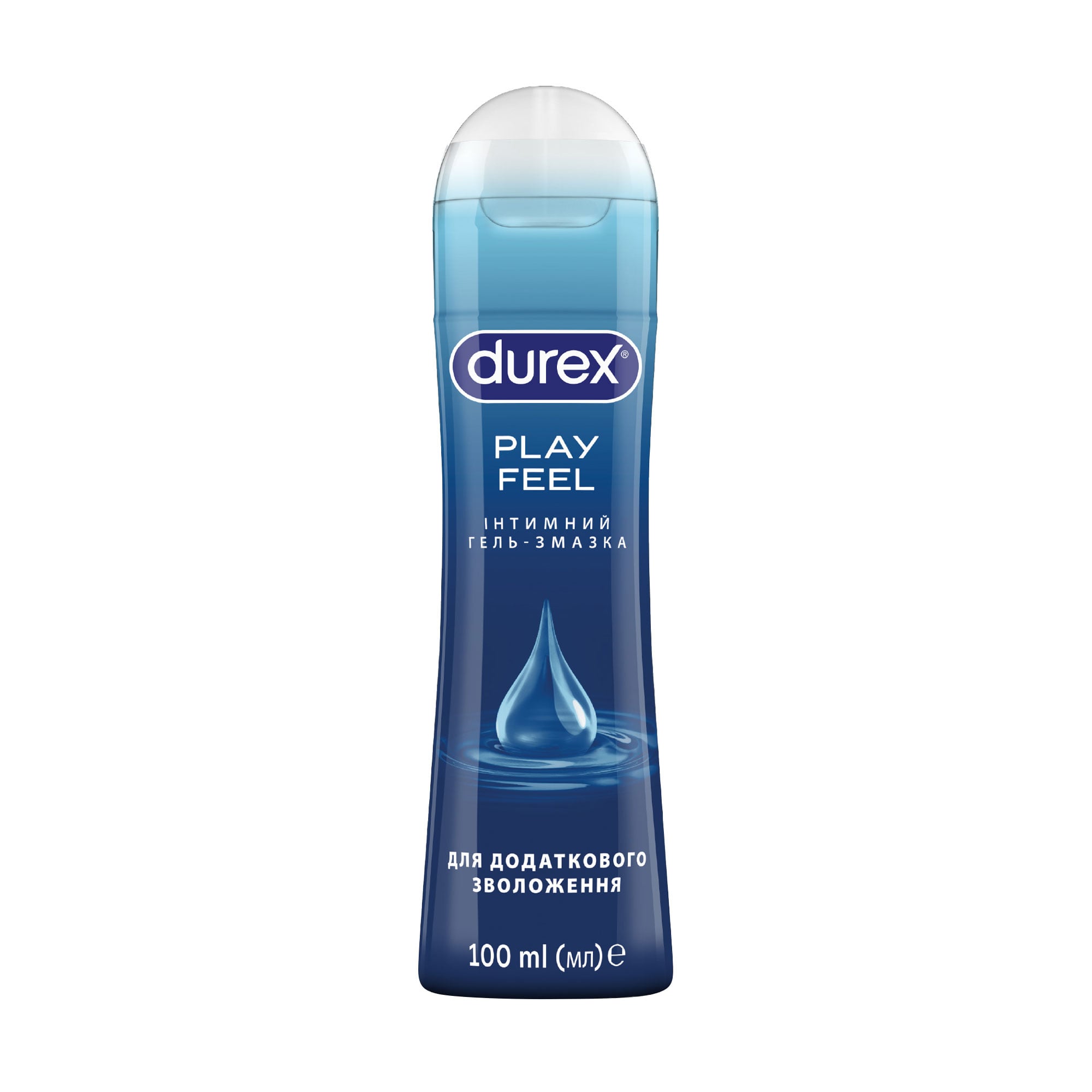 Інтимний гель-змазка Durex Play Feel для додаткового зволоження (лубрикант), 100 мл