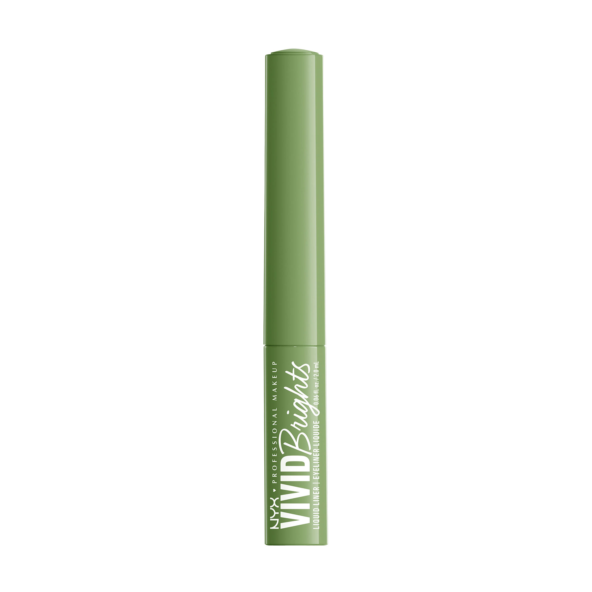 

Уцінка! Матовий рідкий лайнер для контурів повік NYX Professional Makeup Vivid Brights Liquid Liner, 02 Ghosted Green, 2 мл