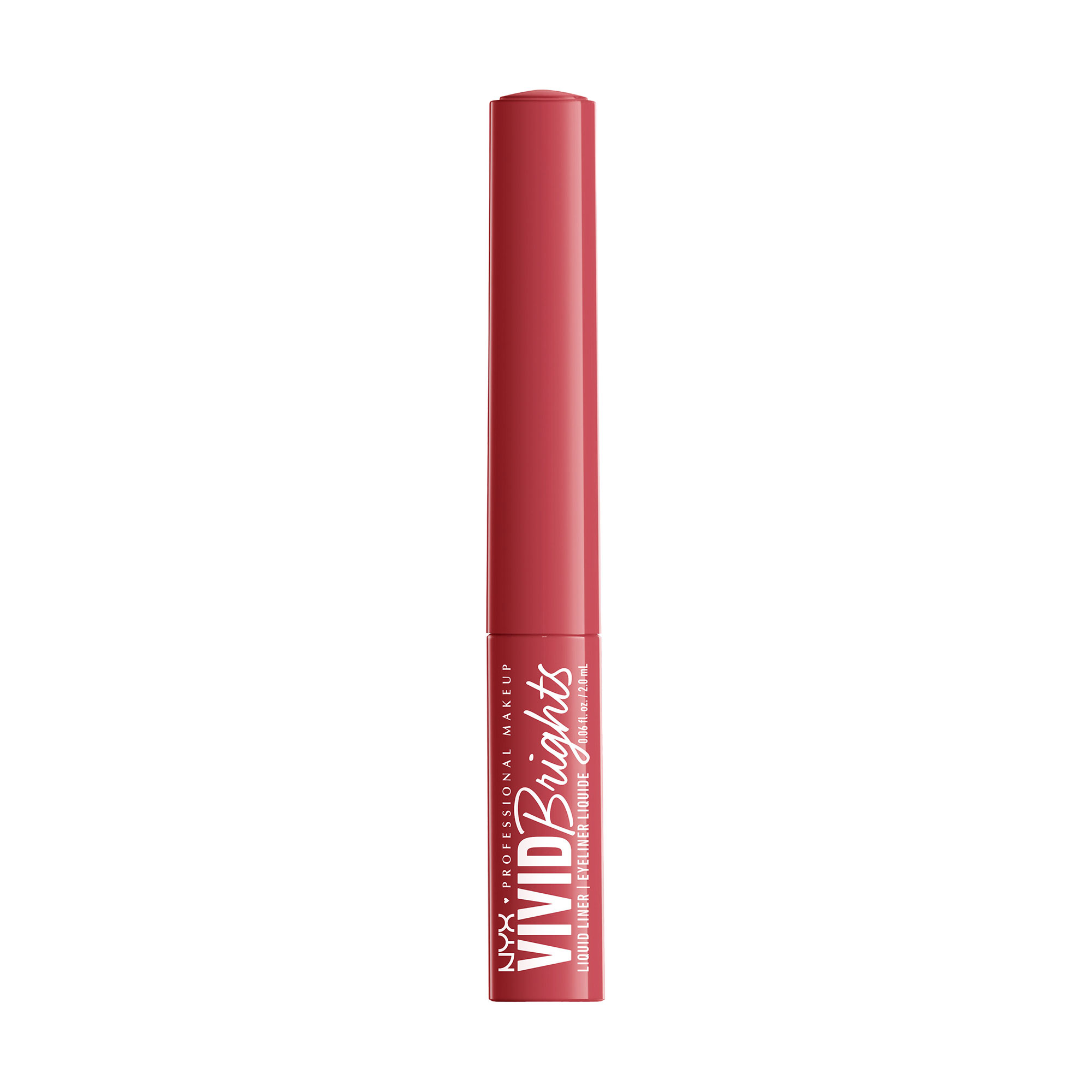 

Уцінка! Матовий рідкий лайнер для контурів повік NYX Professional Makeup Vivid Brights Liquid Liner, 04 On Red, 2 мл