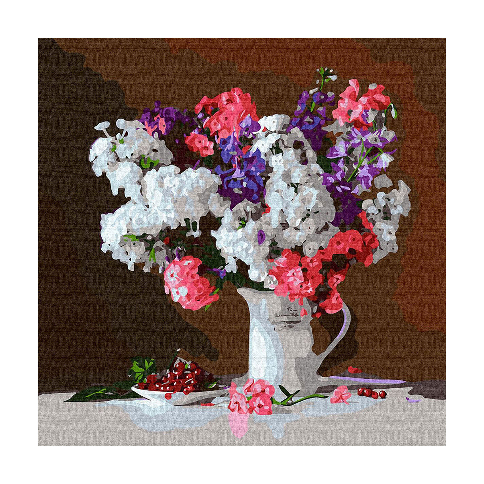 

Картина за номерами Ideyka Барвисті дзвіночки, 40*40 см (KHO3202)