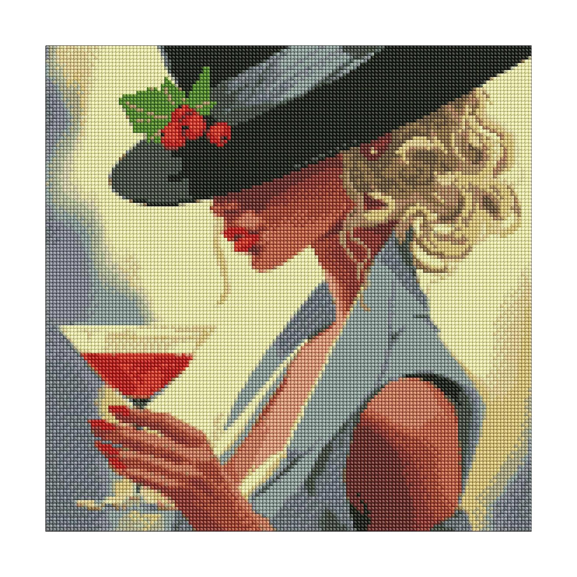 

Алмазна мозаїка Ideyka Космополітен, 40*40 см (AMO7614)