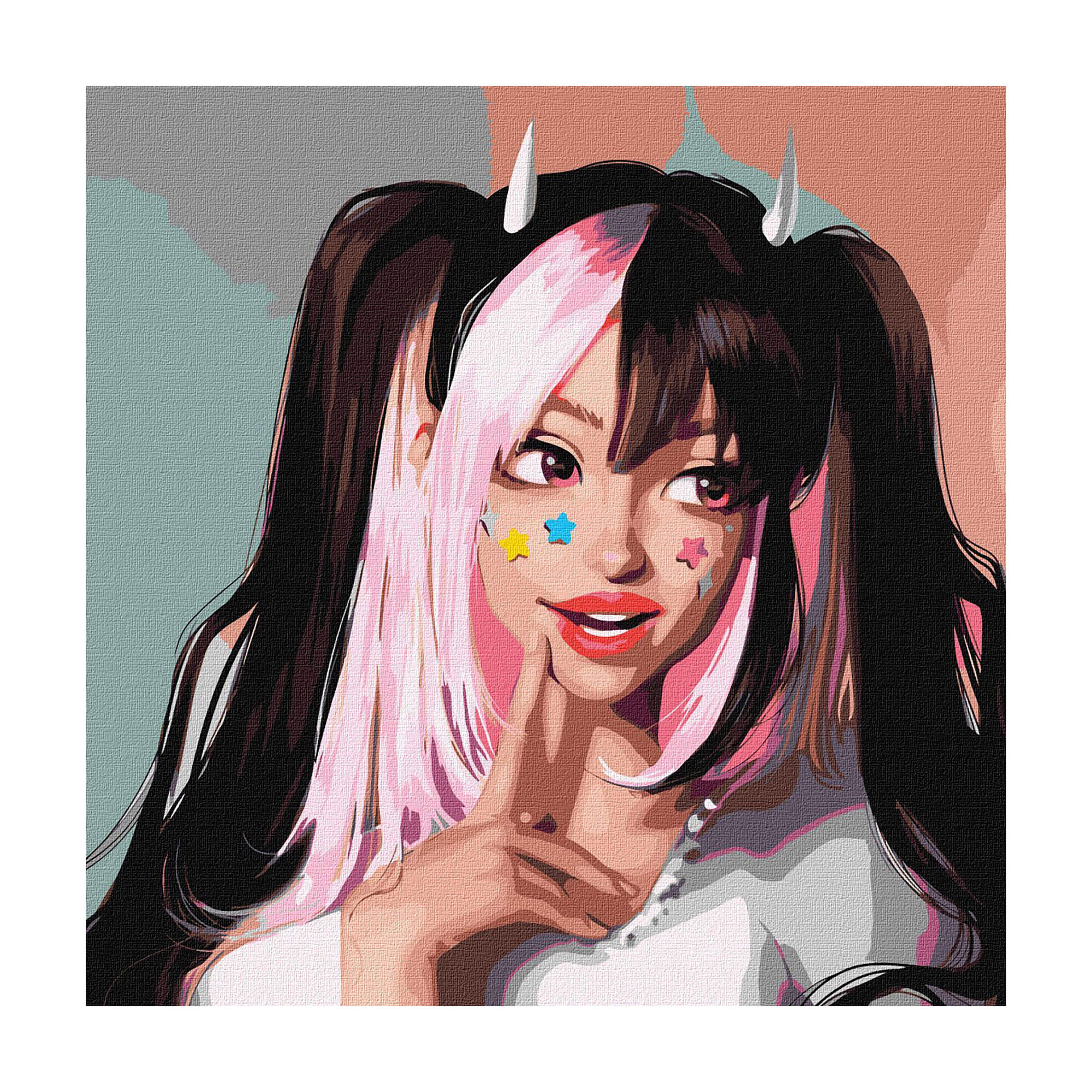 

Картина за номерами Ideyka Героїня коміксу, 40*40 см (KHO4965)