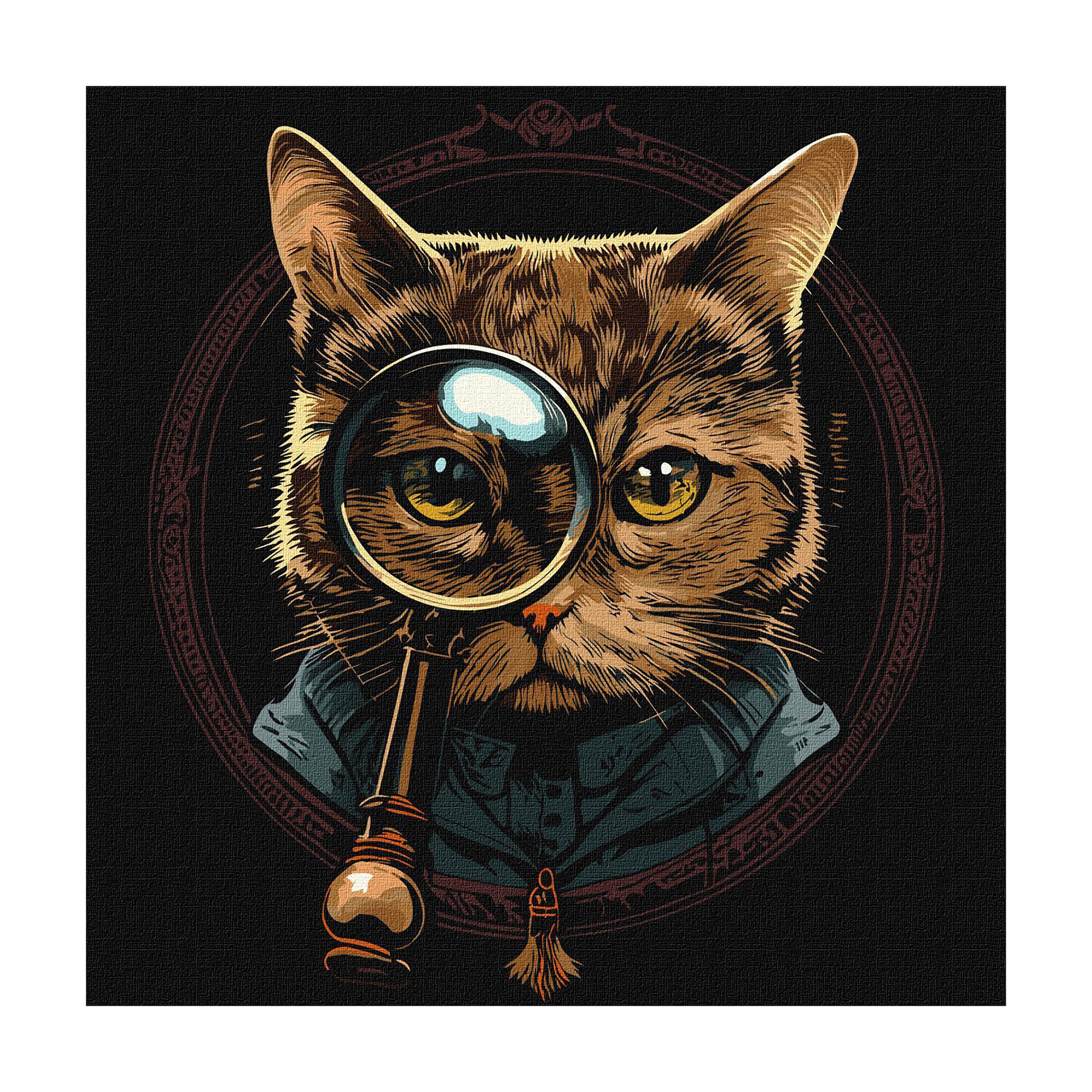 

Картина за номерами Ideyka Світ у деталях, 40*40 см (KHO4482)