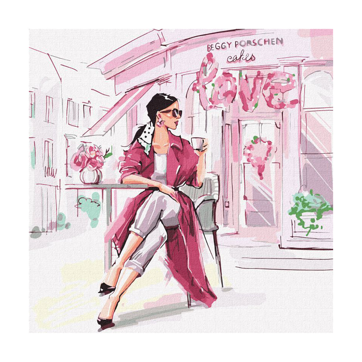 

Картина за номерами Ideyka Стиль мегаполісу, 40*40 см (KHO4822)