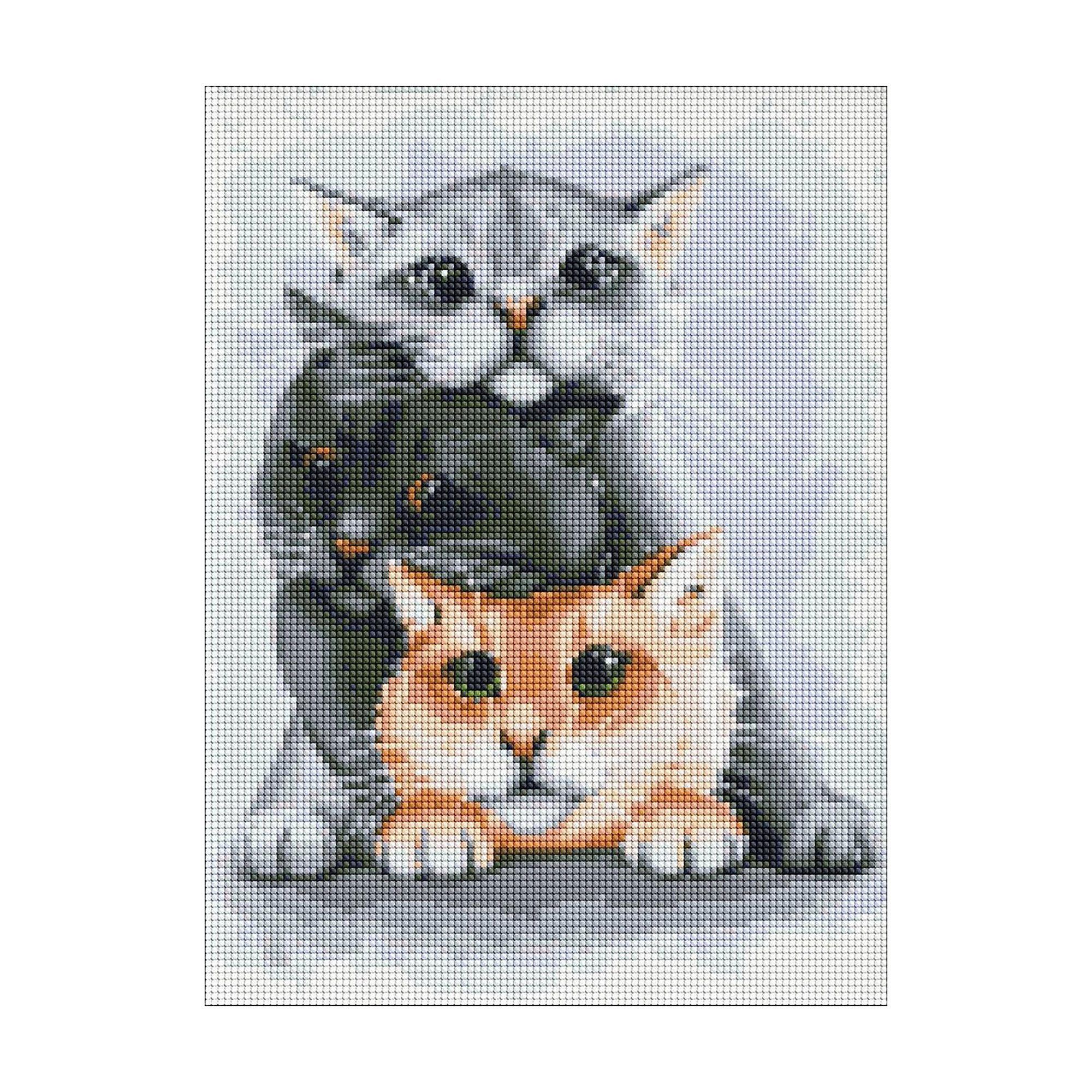 

Алмазна мозаїка Ideyka Маленькі улюбленці, 30*40 см (AMO7134)