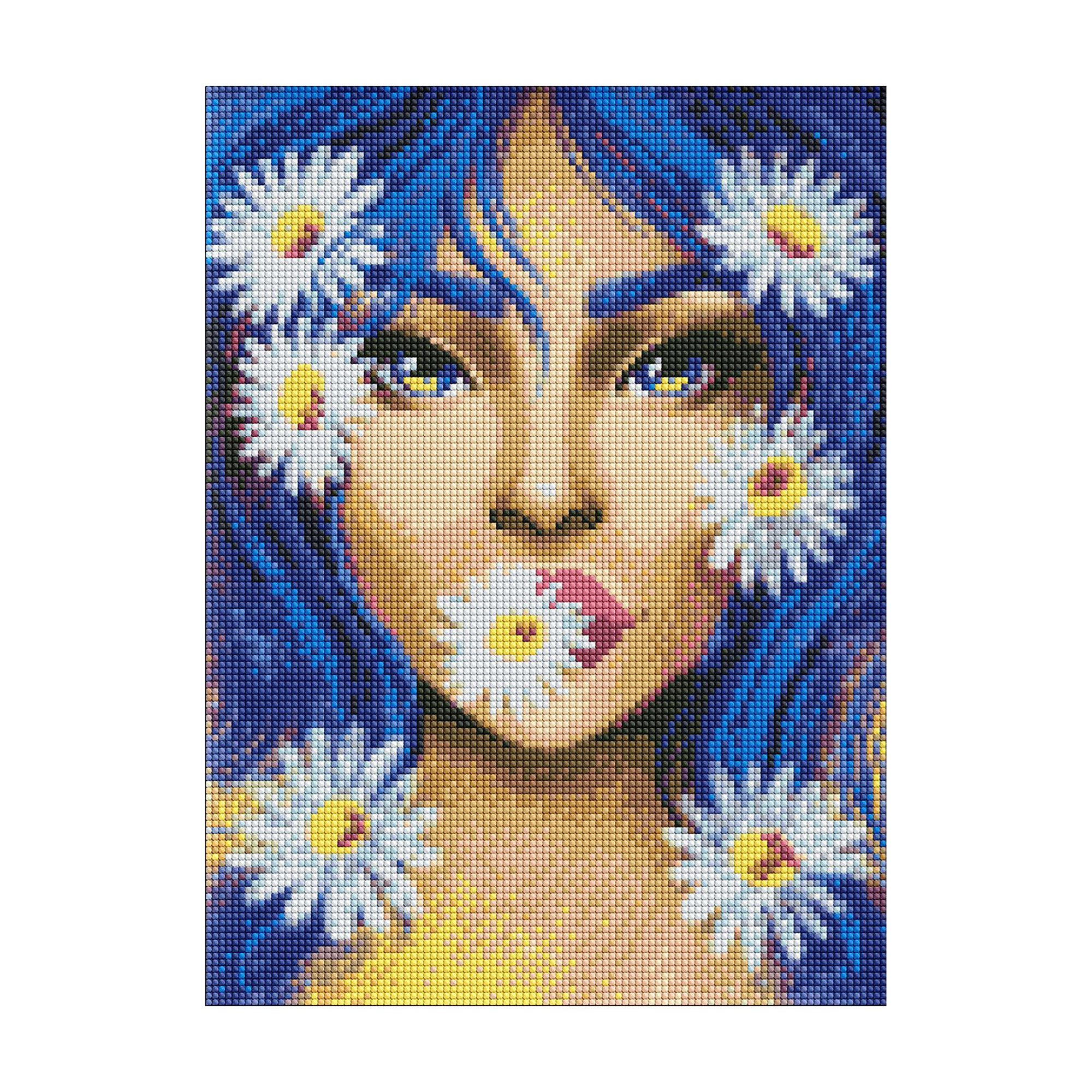 

Алмазна мозаїка Ideyka Ромашковий настрій, 30*40 см (AMO7409)