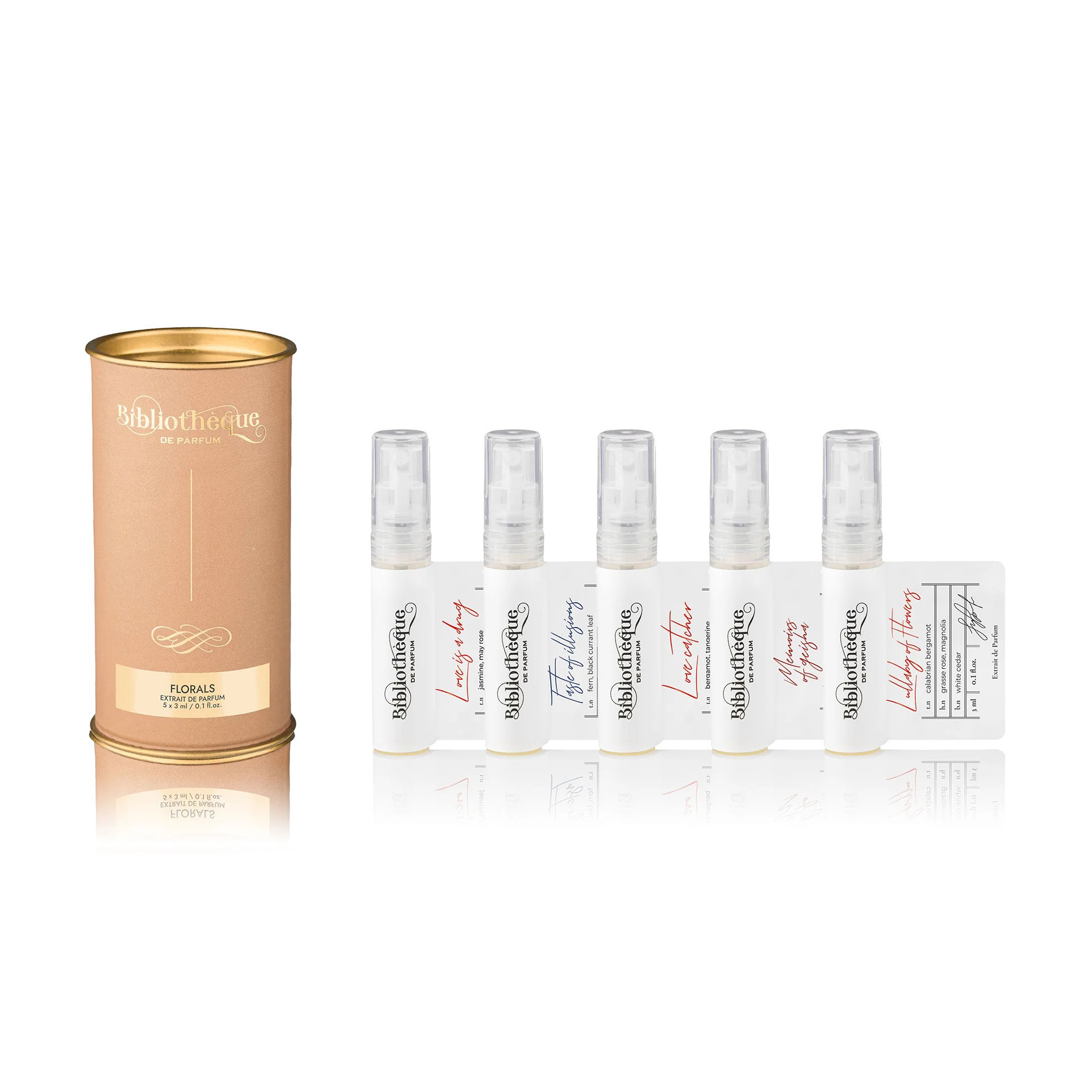 

Подарунок! Парфумований набір жіночий Bibliotheque de Parfum Floral Set 14, 5*3 мл