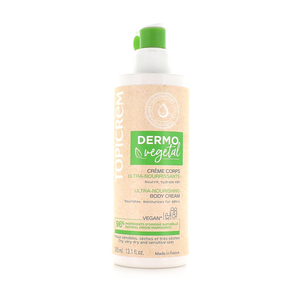 

Ультраживильний крем для тіла Topicrem Dermovegetal Ultra-Nourishing Body Cream, 390 мл