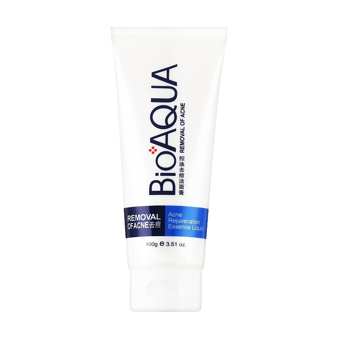 

Пінка для вмивання Bioaqua Pure Skin Anti Acne-Light Print & Cleanser для проблемної шкіри, 100 г