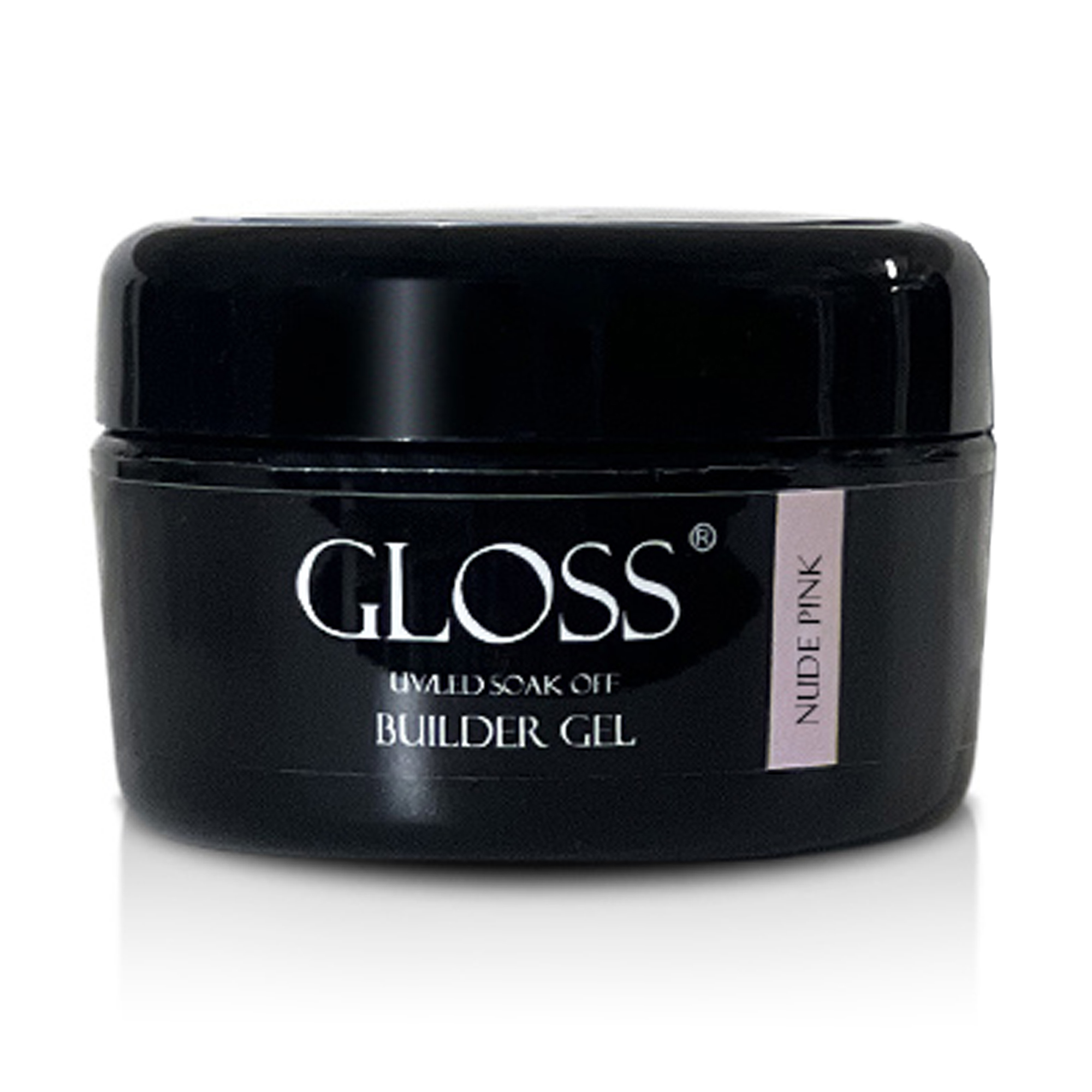 

Однофазний гель для нігтів Gloss Builder Gel UV/LED Soak Off, Nude Pink, 30 мл