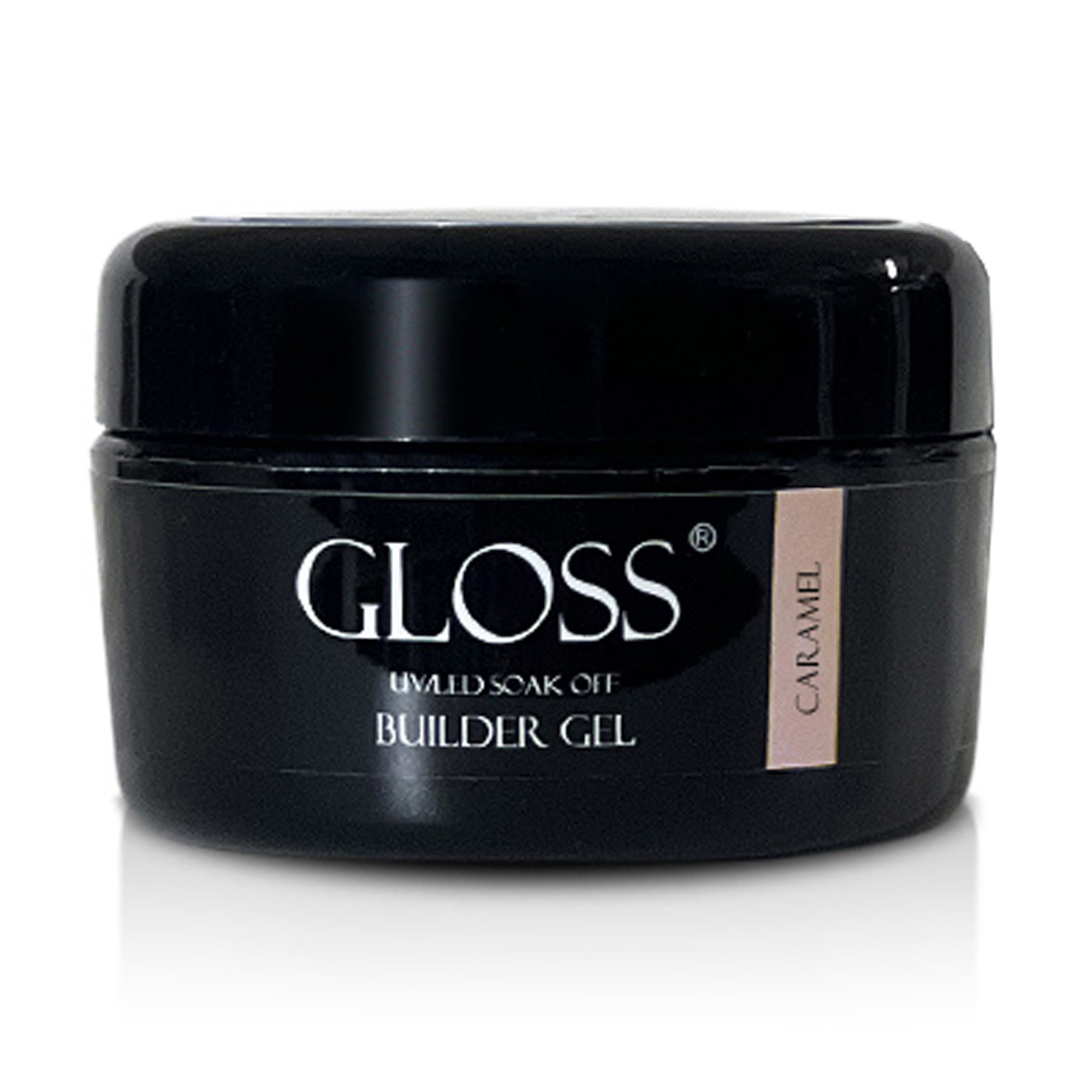 

Однофазний гель для нігтів Gloss Builder Gel UV/LED Soak Off, Caramel, 30 мл