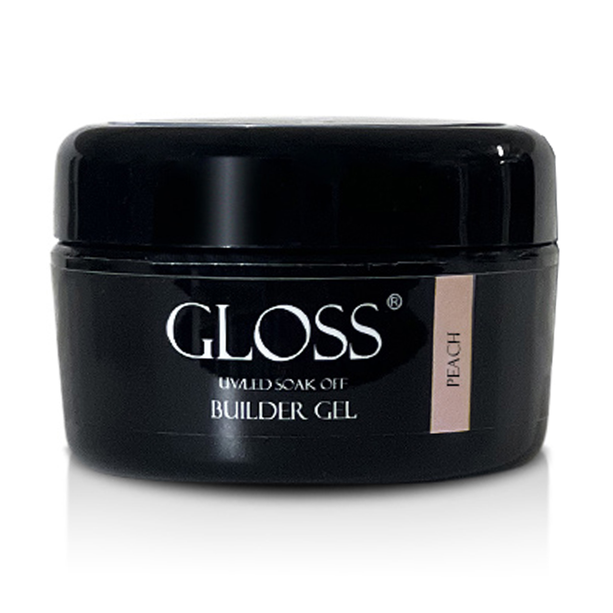 

Уцінка! Однофазний гель для нігтів Gloss Builder Gel UV/LED Soak Off, Peach, 30 мл