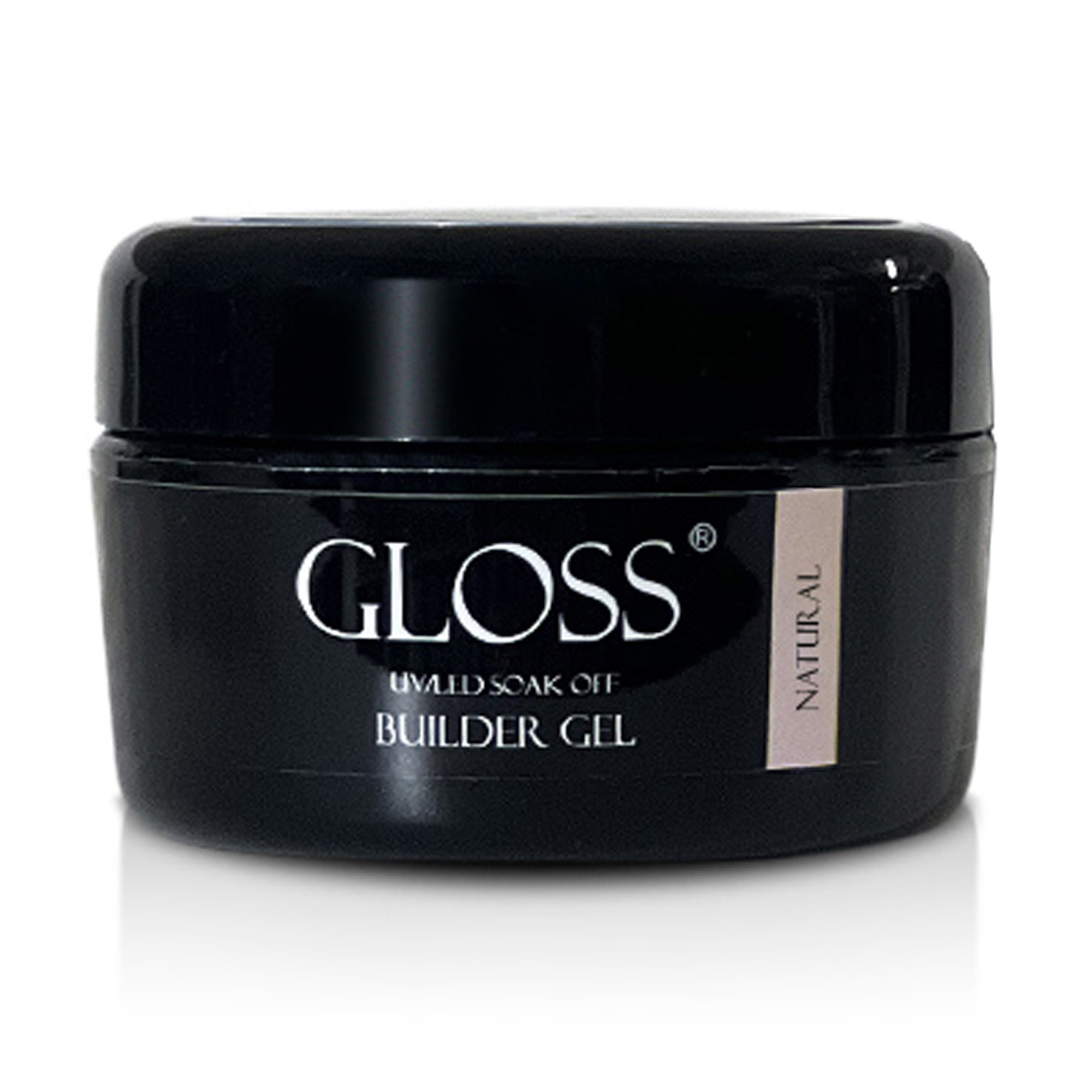 

Однофазний гель для нігтів Gloss Builder Gel UV/LED Soak Off, Natural, 30 мл