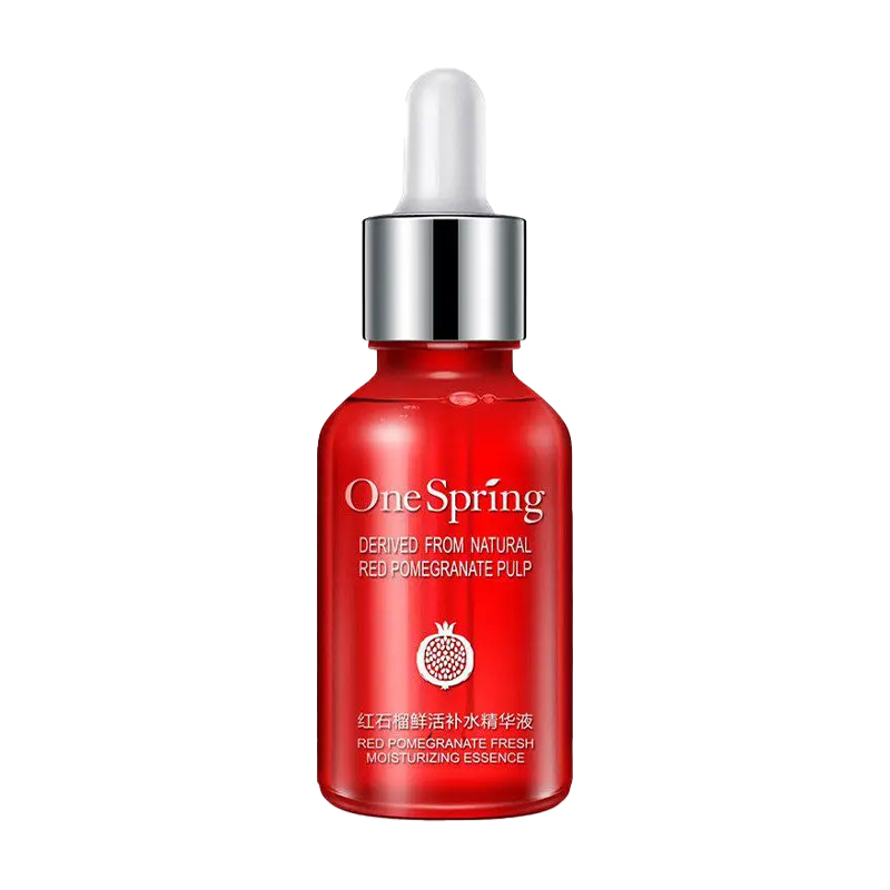 

Зволожувальна есенція для обличчя One Spring Red Pomegranate Fresh Moisturizing Essence з екстрактом червоного гранату, 15 мл