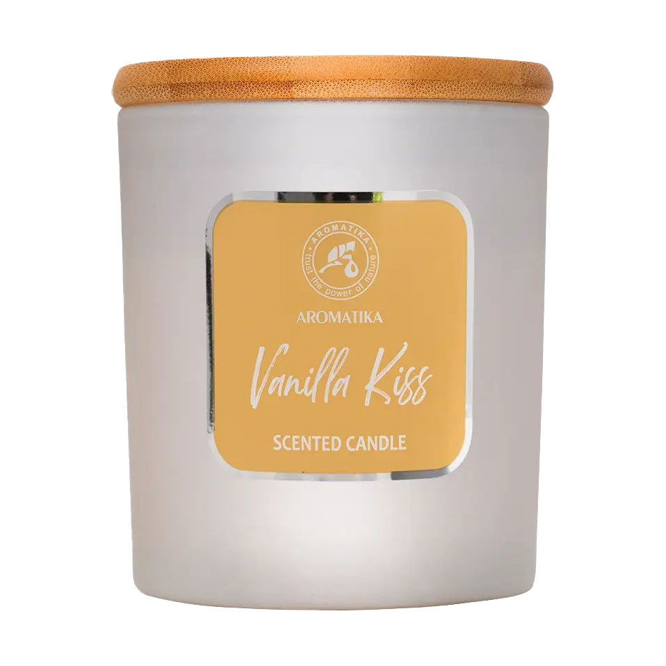 

Ароматична свічка Ароматика Vanilla Kiss Ванільний поцілунок, 200 г