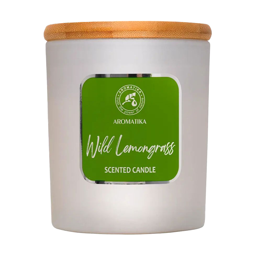 

Ароматична свічка Ароматика Wild Lemongrass Дикий лемонграс, 200 г
