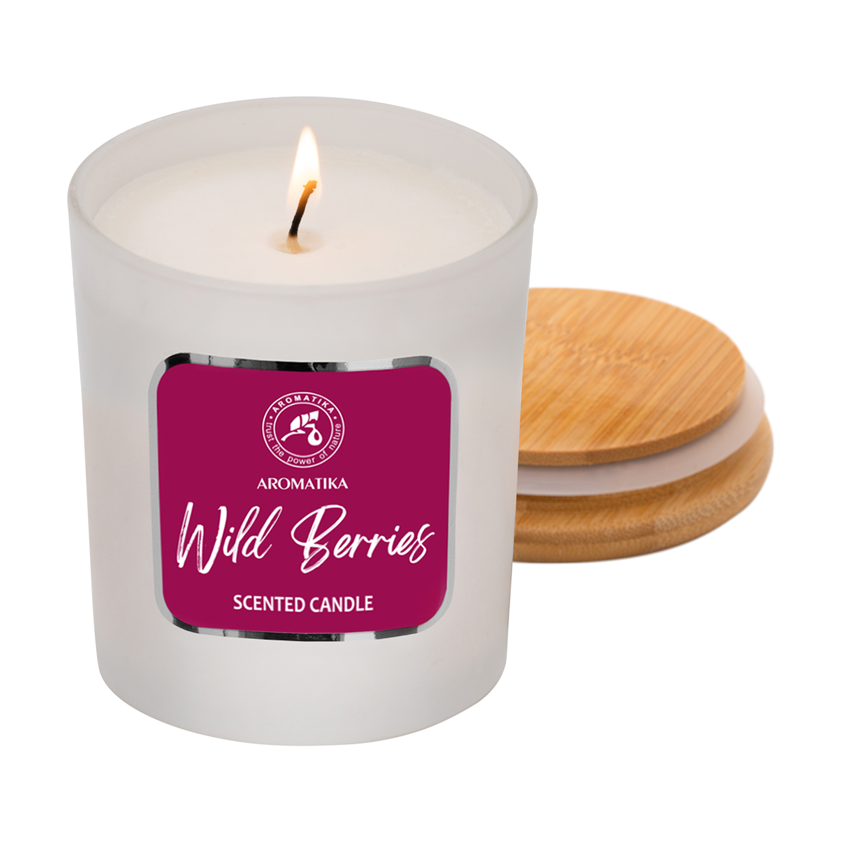 

Ароматична свічка Ароматика Wild Berries Дикі ягоди, 200 г