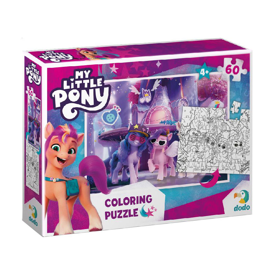 

Пазли DoDo My Little Pony Вечірка, 60 елементів, від 4 років (200136)