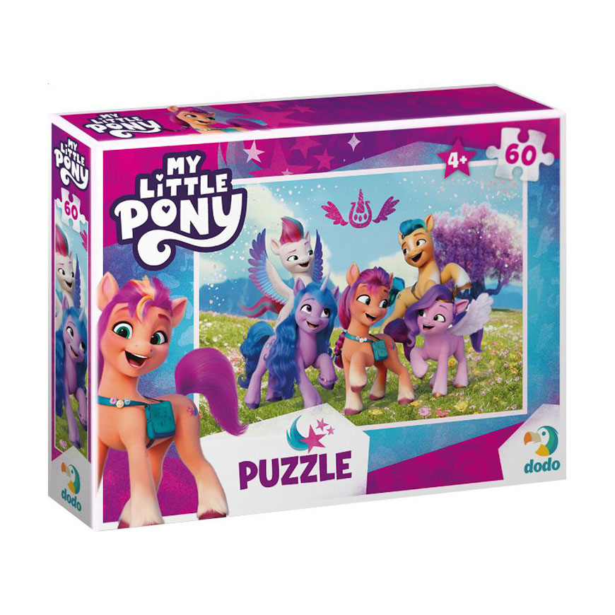 

Пазли DoDo My Little Pony Пригоди в Маретім-бей, 60 елементів, від 4 років (200376)