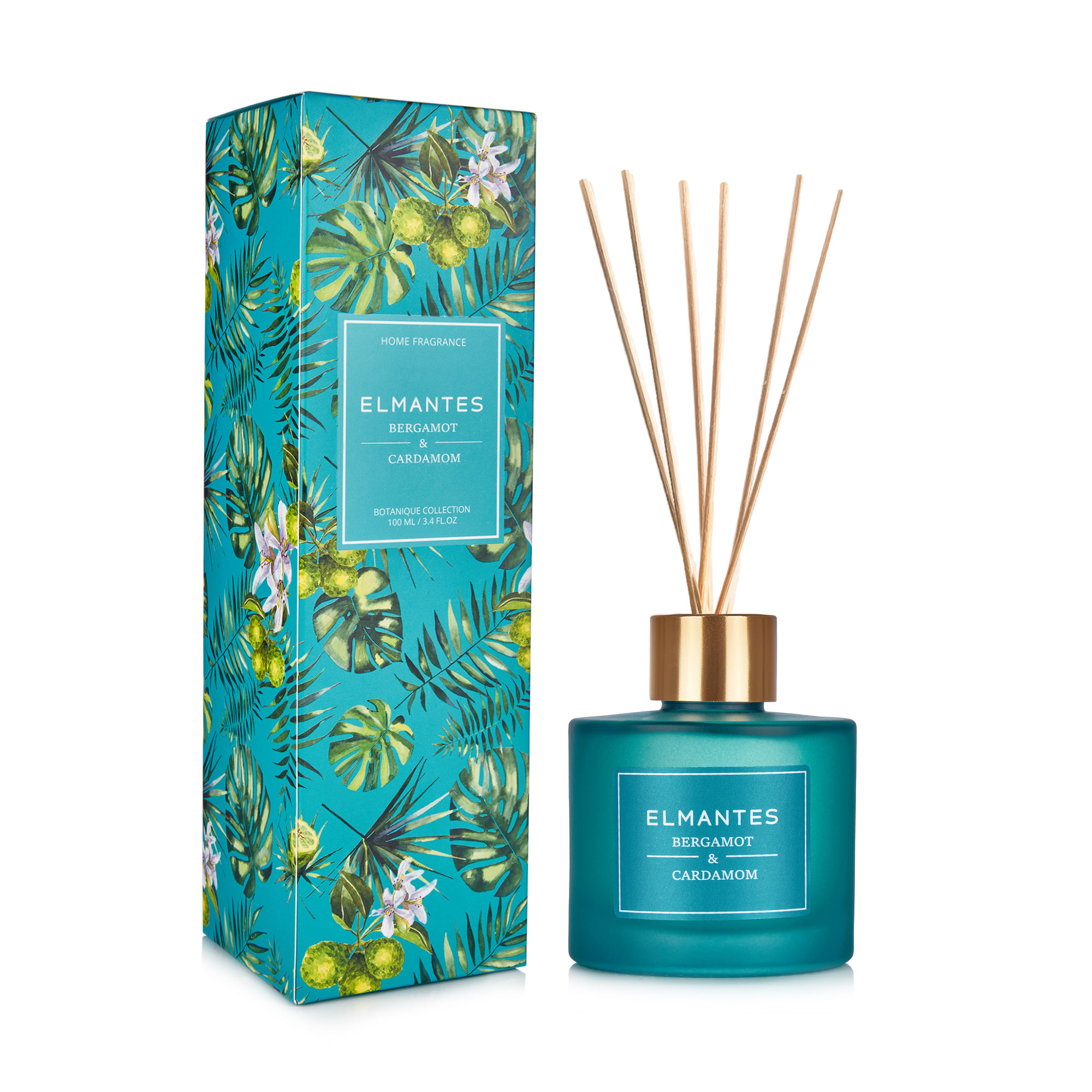 

Аромадифузор Elmantes Bergamot & Cardamom, 100 мл